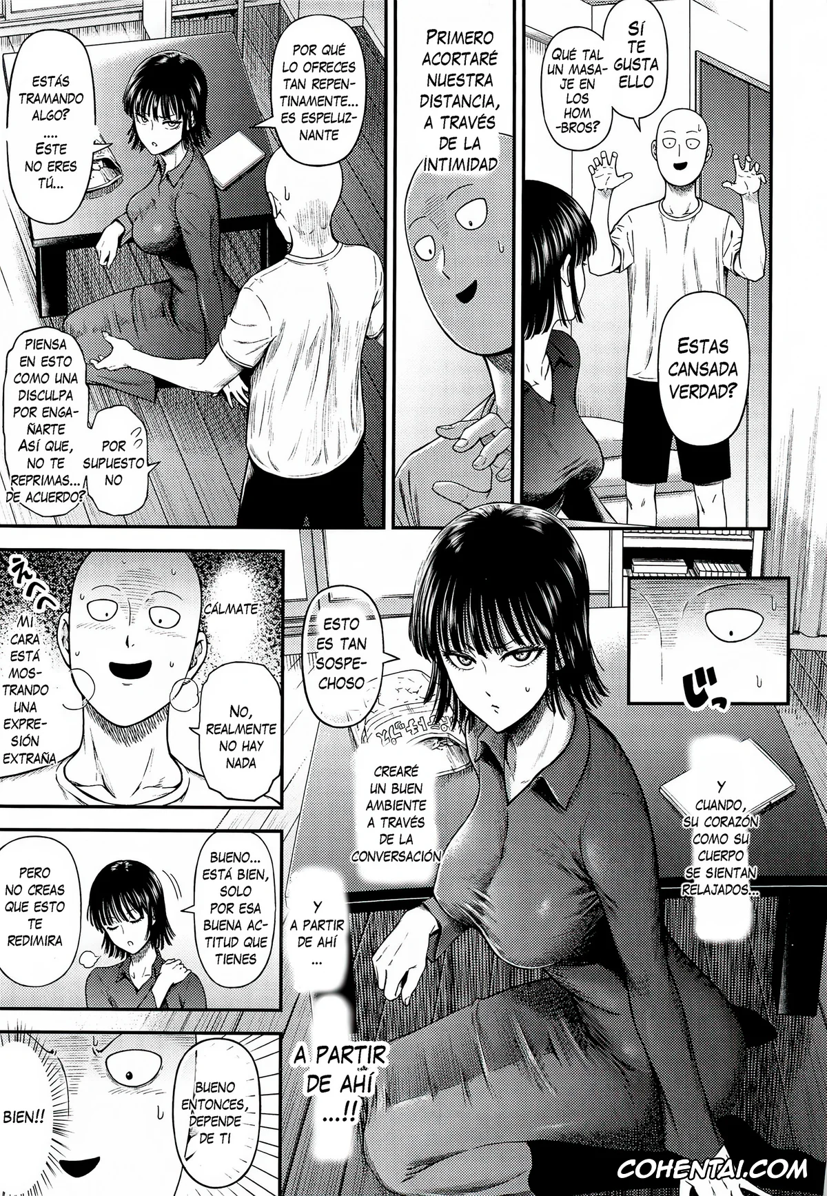 One Punch Man porno, Jigoku no Fubuki porno, Saitama porno, ONE-HURRICANE 6.5 (One Punch Man), pagina 8