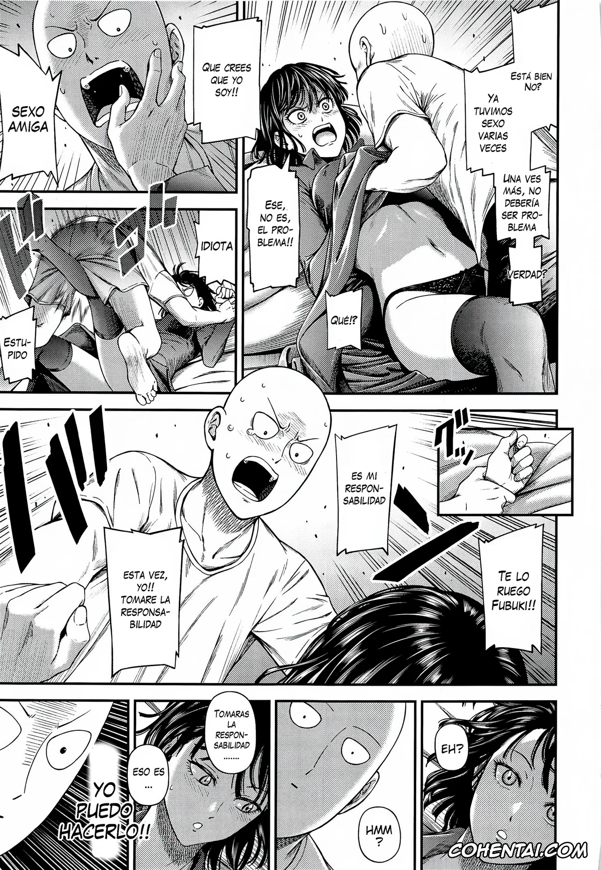 One Punch Man hentai, Jigoku no Fubuki hentai, Saitama hentai, ONE-HURRICANE 6.5 (One Punch Man), pagina 12