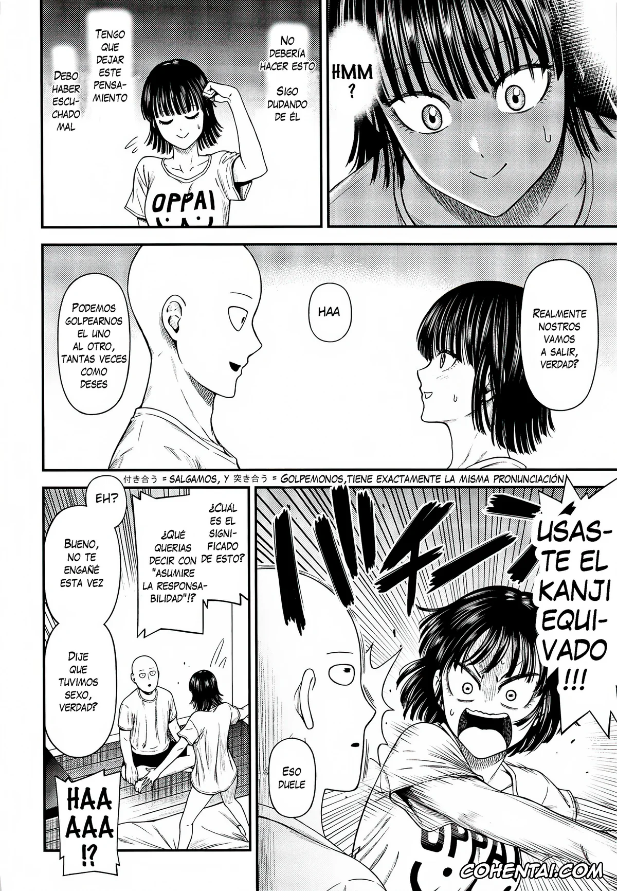 One Punch Man porno, Jigoku no Fubuki porno, Saitama porno, ONE-HURRICANE 6.5 (One Punch Man), pagina 35