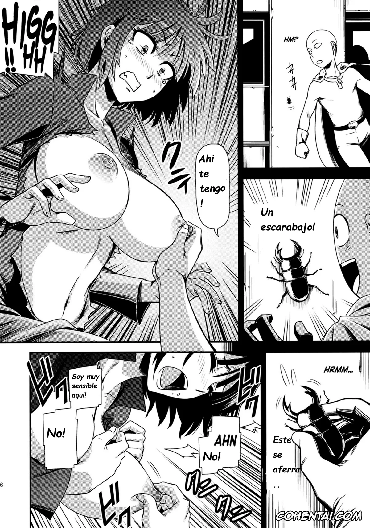 One Punch Man porno, Jigoku no Fubuki porno, Saitama porno, ONE-HURRICANE (One Punch Man), pagina 17