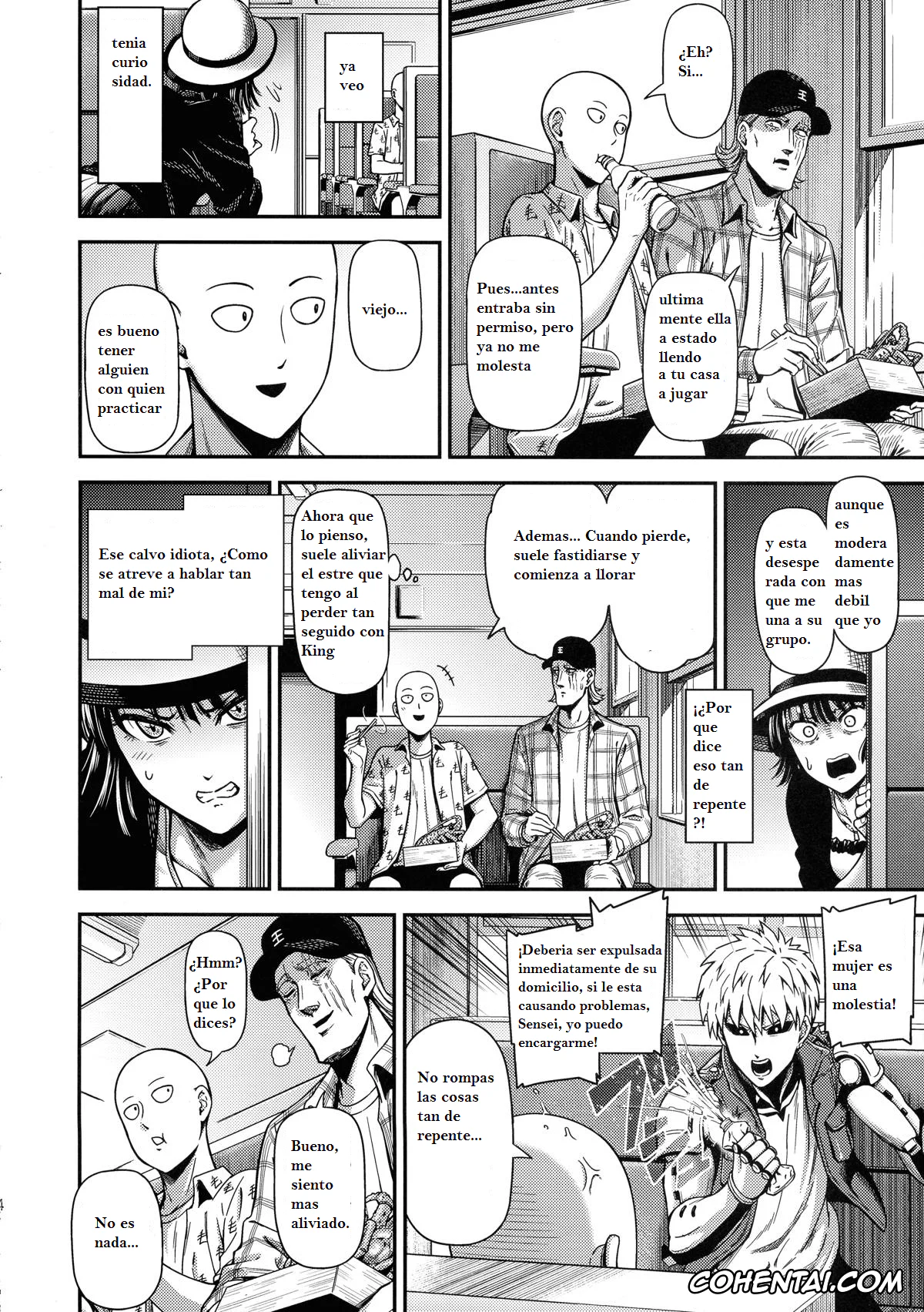 One Punch Man porno, Jigoku no Fubuki porno, Saitama porno, ONE-HURRICANE Bangaihen (One Punch Man), pagina 5