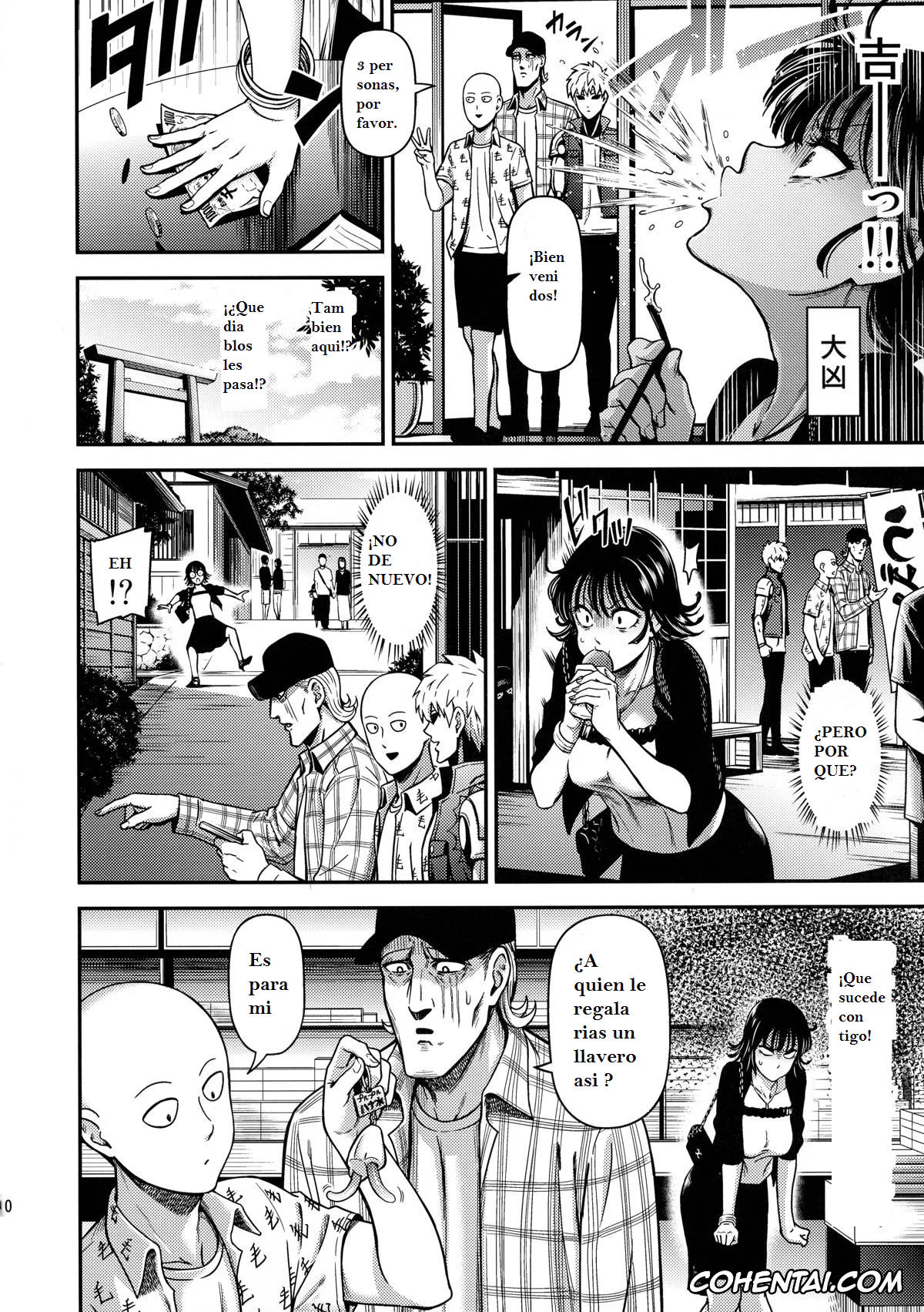 One Punch Man porno, Jigoku no Fubuki porno, Saitama porno, ONE-HURRICANE Bangaihen (One Punch Man), pagina 11