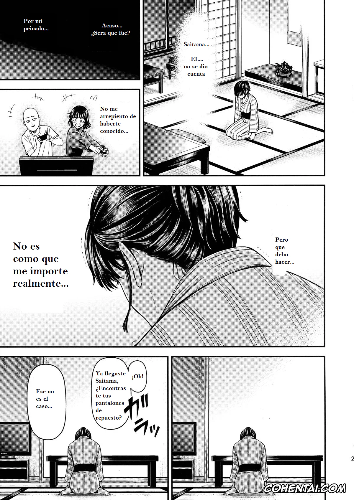 One Punch Man xxx, Jigoku no Fubuki xxx, Saitama xxx, ONE-HURRICANE Bangaihen (One Punch Man), pagina 22