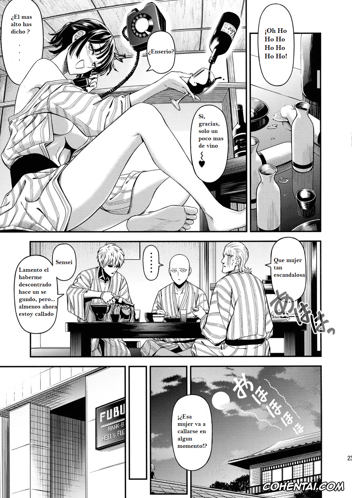 One Punch Man hentai, Jigoku no Fubuki hentai, Saitama hentai, ONE-HURRICANE Bangaihen (One Punch Man), pagina 24