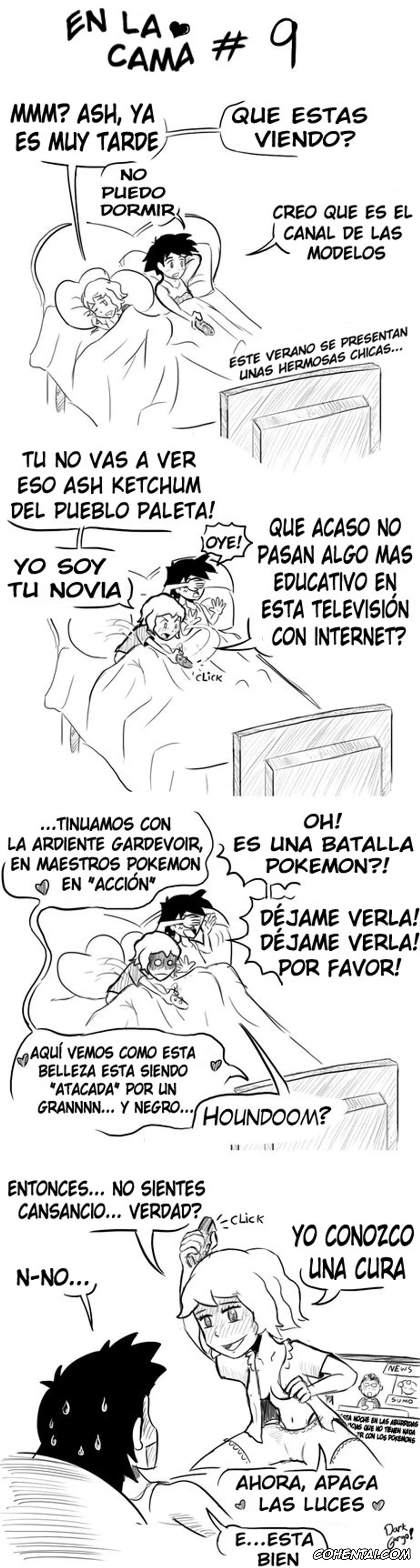 Pokemon | Pocket Monsters hentai, Serena hentai, pokemon en la cama (Pokémon), pagina 9