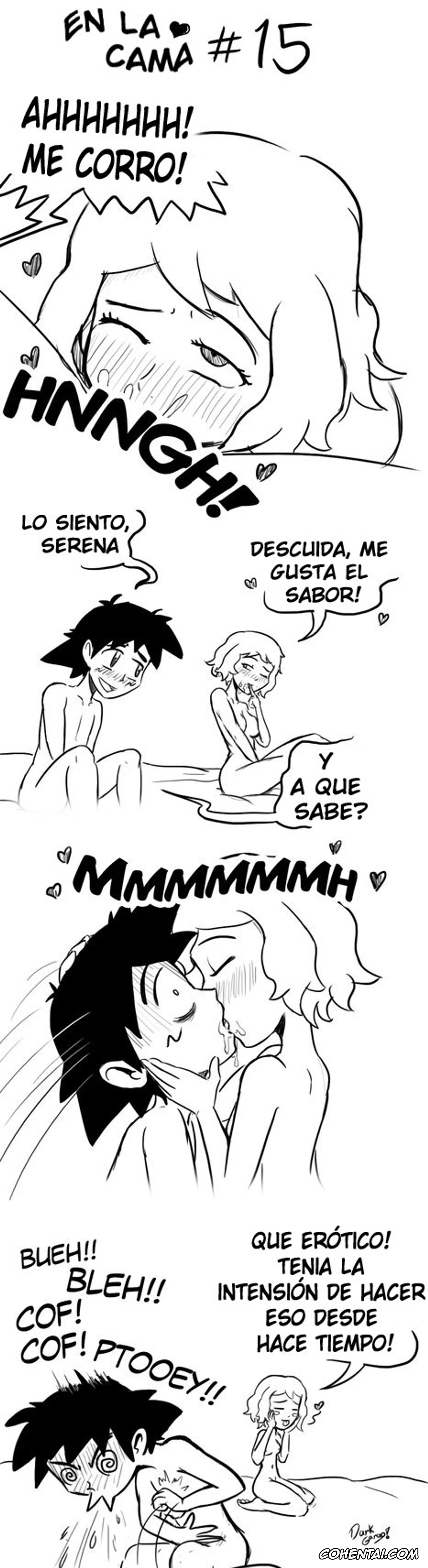 Pokemon | Pocket Monsters hentai, Serena hentai, pokemon en la cama (Pokémon), pagina 15
