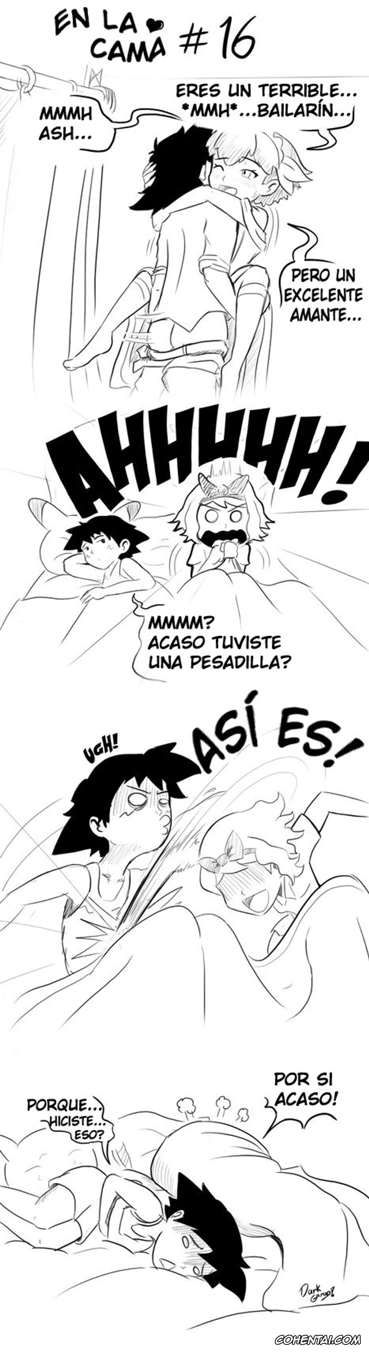 Pokemon | Pocket Monsters xxx, Serena xxx, pokemon en la cama (Pokémon), pagina 16