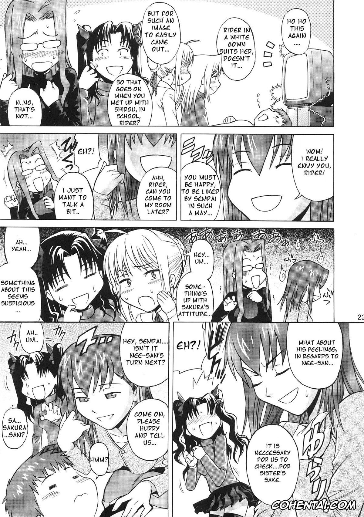 Fate Hollow Ataraxia xxx, Shirou Emiya xxx, Fate/delusions of grandeur (Fate/hollow ataraxia), pagina 22
