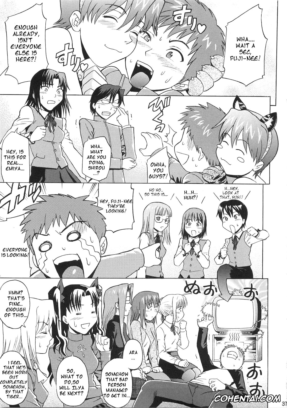 Fate Hollow Ataraxia hentai, Shirou Emiya hentai, Fate/delusions of grandeur (Fate/hollow ataraxia), pagina 36