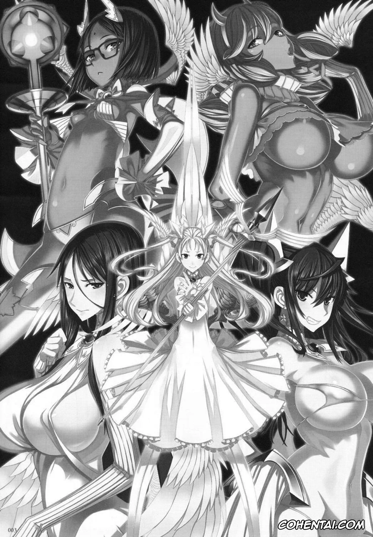 Zettai Junpaku Mahou Shoujo hentai, Erika Kuramoto hentai, Mahou Shoujo Soushuuhen 3 (Zettai Junpaku Mahou Shoujo), pagina 3