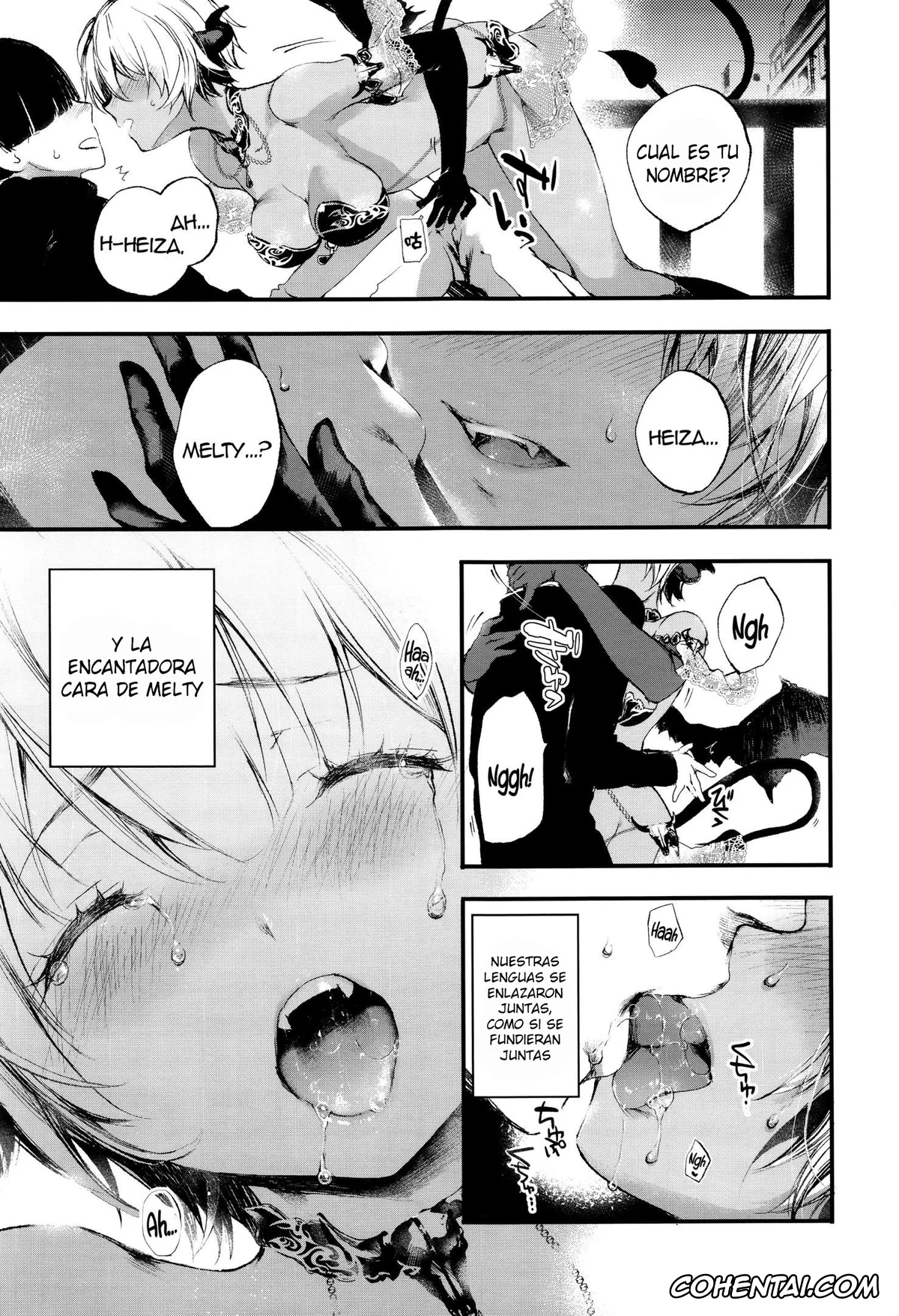 Revistas porno, COMIC ExE porno, Melty (COMIC ExE 05), pagina 8