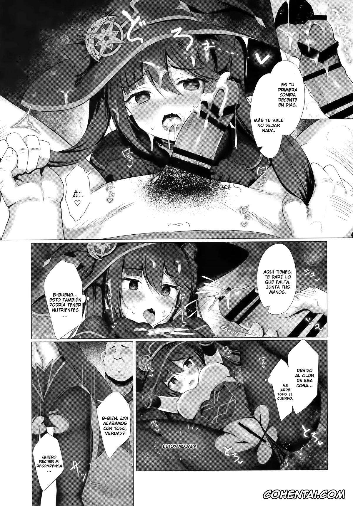 Genshin Impact porno, Mona Megistus porno, Okane no Tame nara Shikataganai! (Genshin Impact), pagina 8
