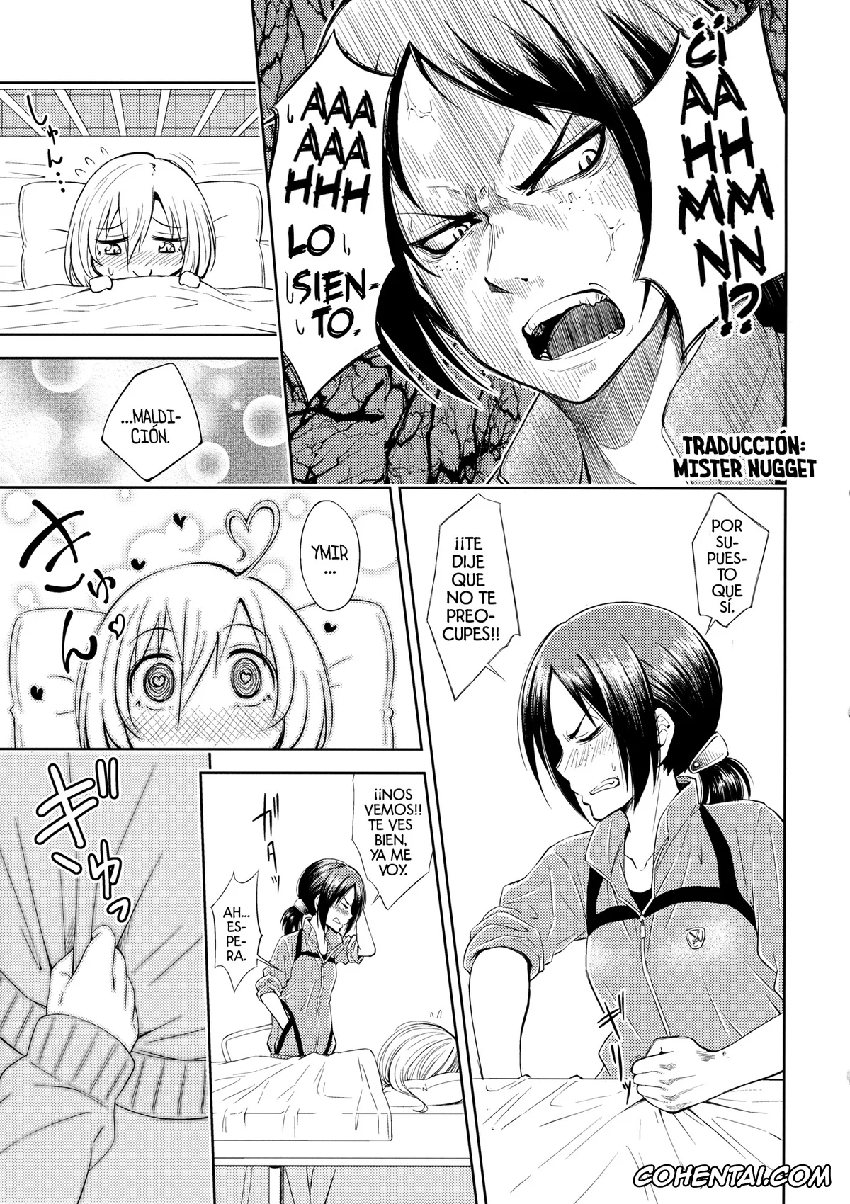 Shingeki No Kyojin | Attack On Titan hentai, Krista Lenz hentai, Ymir hentai, Lovely Girls’ Lily Vol. 7 (Shingeki no Kyojin), pagina 6
