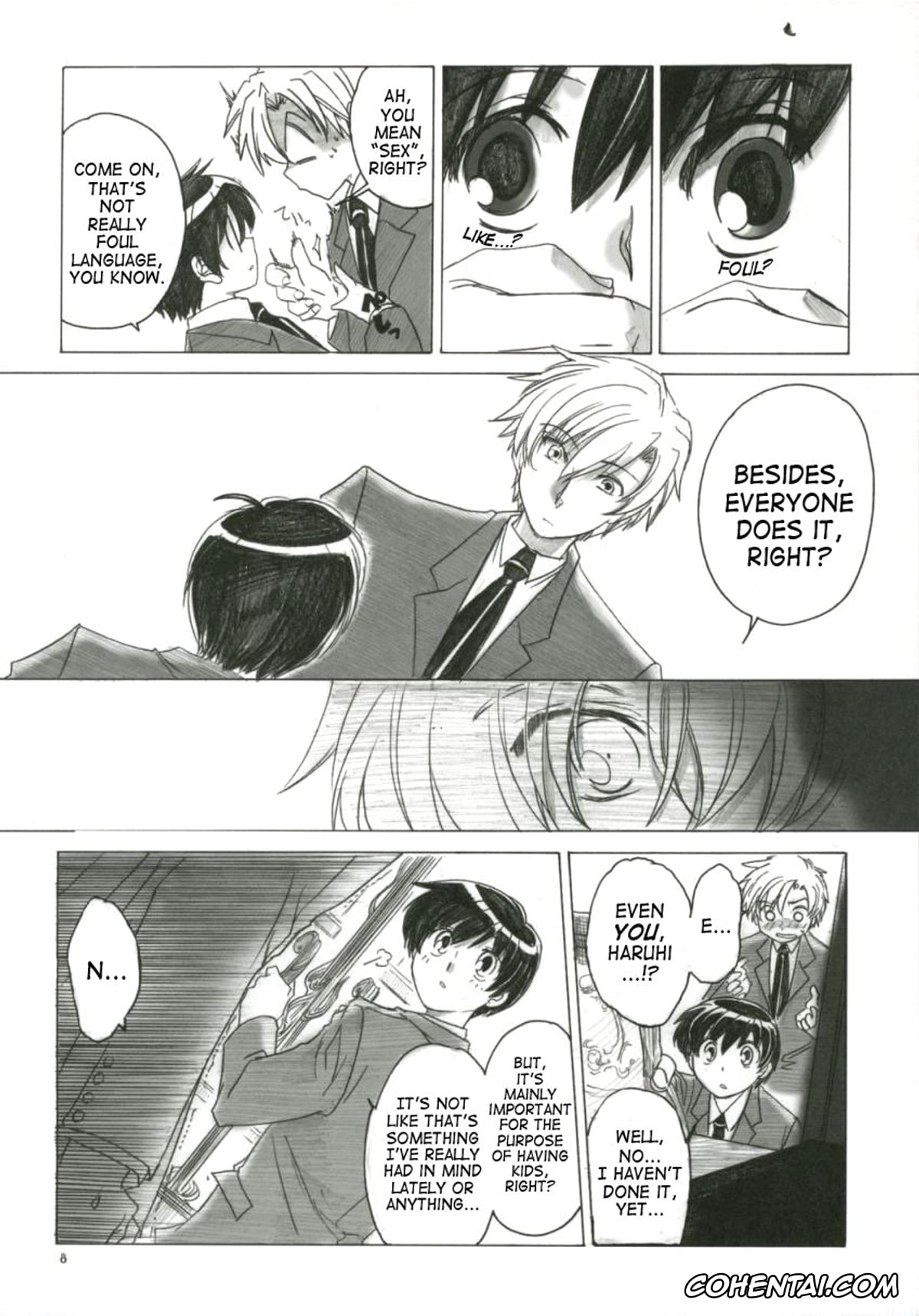 Ouran High School Host Club xxx, Haruhi Fujioka xxx, Tamaki Suoh xxx, Natsu Haruhi (Ouran High School Host Club), pagina 7