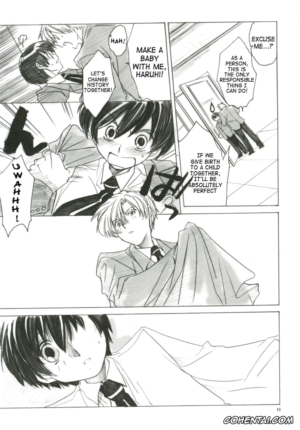 Ouran High School Host Club xxx, Haruhi Fujioka xxx, Tamaki Suoh xxx, Natsu Haruhi (Ouran High School Host Club), pagina 10