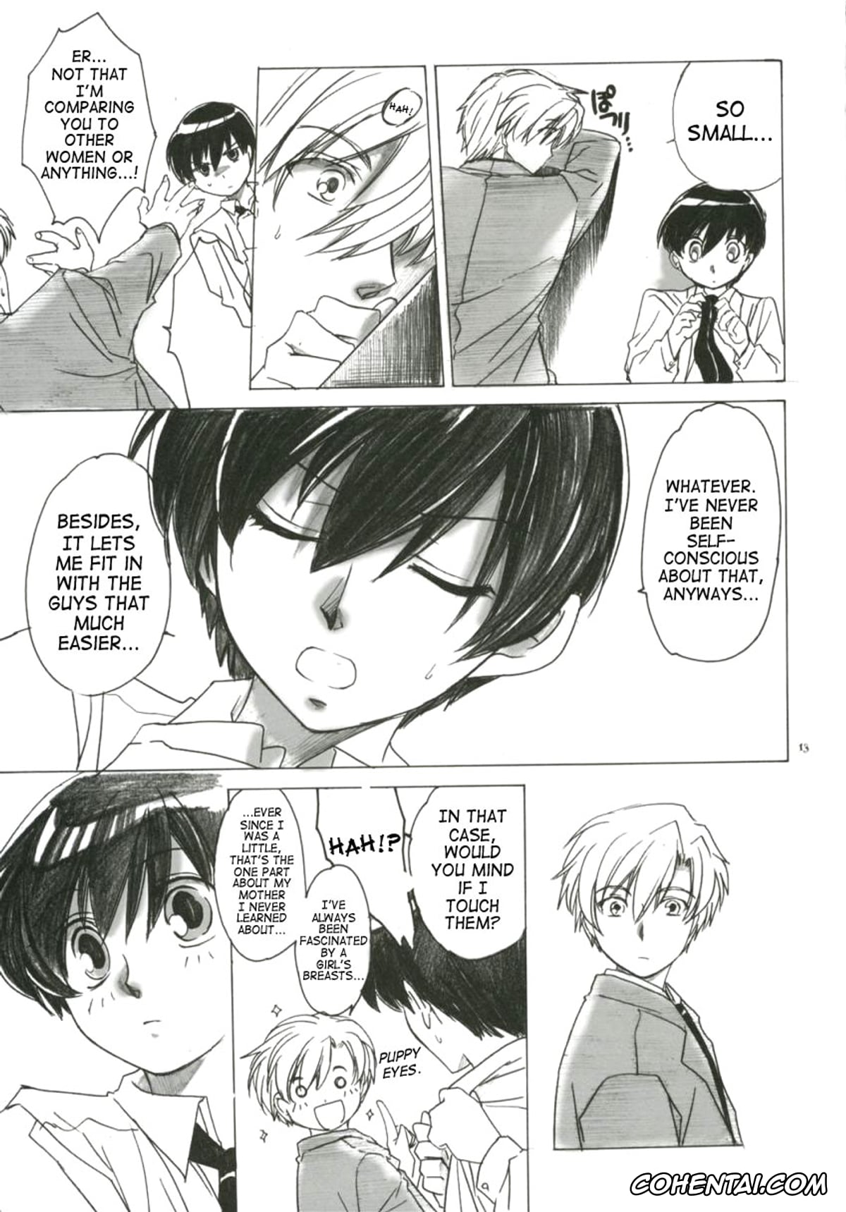 Ouran High School Host Club hentai, Haruhi Fujioka hentai, Tamaki Suoh hentai, Natsu Haruhi (Ouran High School Host Club), pagina 12