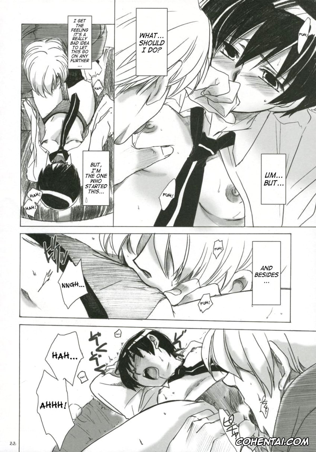 Ouran High School Host Club hentai, Haruhi Fujioka hentai, Tamaki Suoh hentai, Natsu Haruhi (Ouran High School Host Club), pagina 21