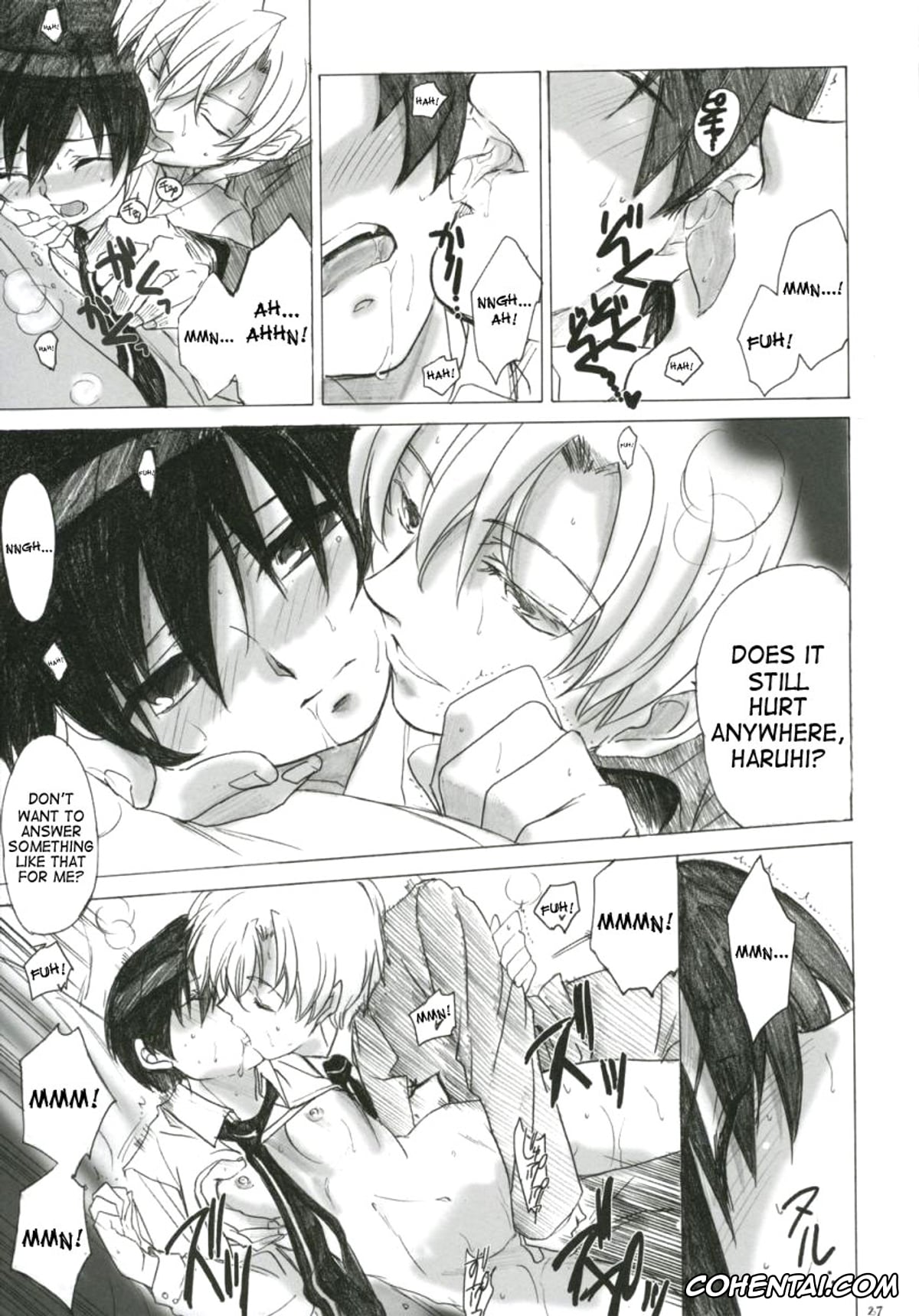 Ouran High School Host Club porno, Haruhi Fujioka porno, Tamaki Suoh porno, Natsu Haruhi (Ouran High School Host Club), pagina 26