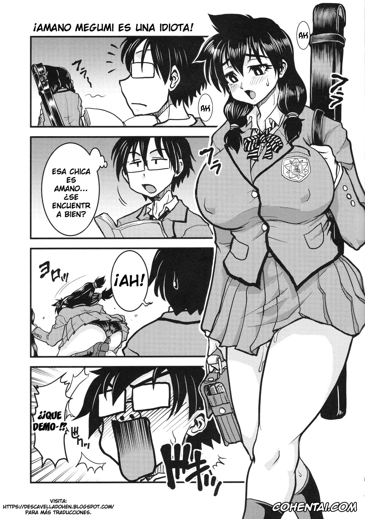 Amano Megumi Ha Sukidarake xxx, Megumi Amano xxx, Amano Megumi wa Chinpo Suki na dake (Amano Megumi ha Sukidarake!), pagina 4