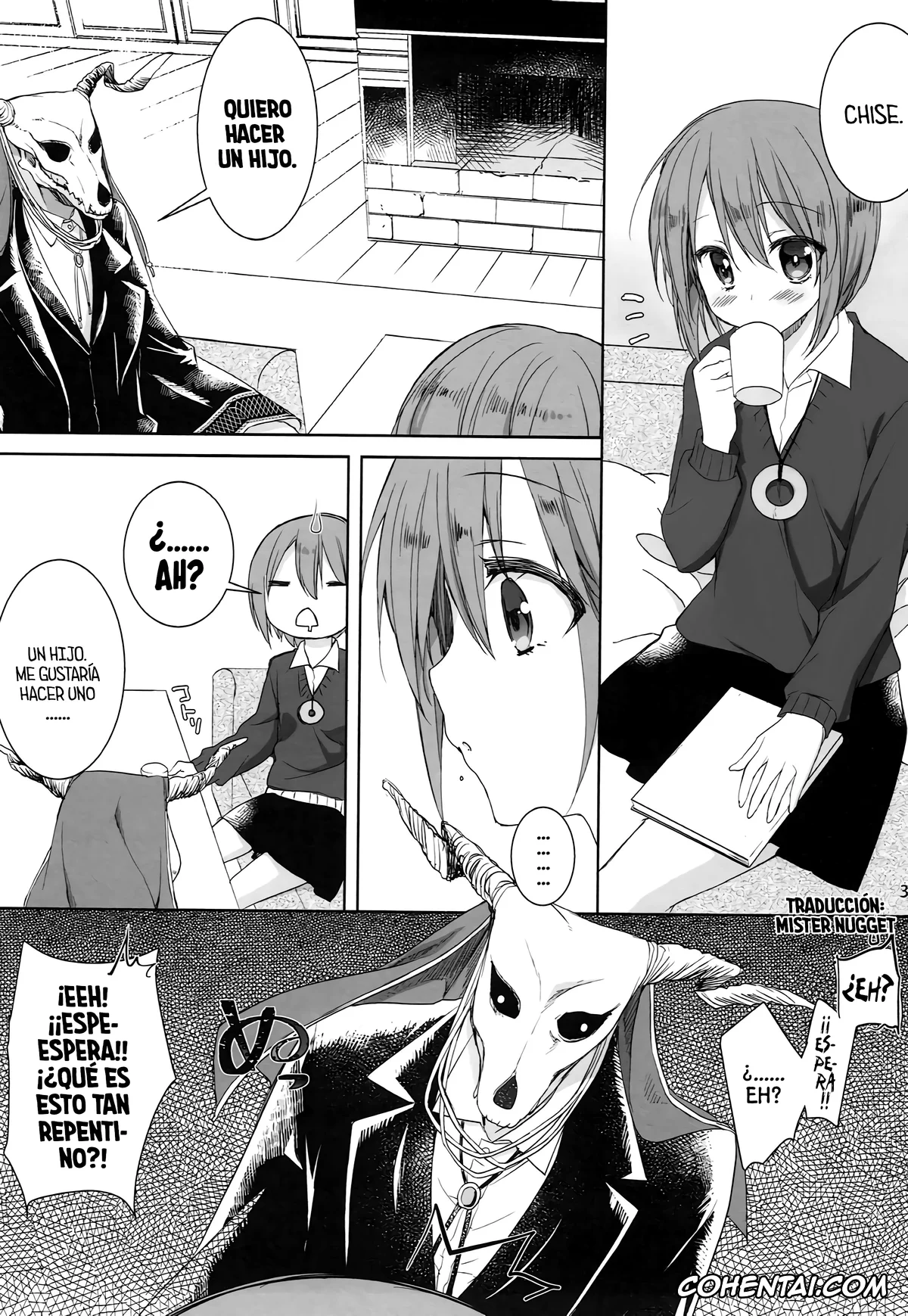 Mahoutsukai no Yome porno, Chise Hatori porno, Elias Ainsworth porno, Yoru no Aishishi (Mahoutsukai no Yome), pagina 2
