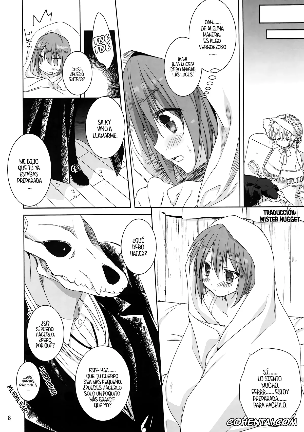 Mahoutsukai no Yome xxx, Chise Hatori xxx, Elias Ainsworth xxx, Yoru no Aishishi (Mahoutsukai no Yome), pagina 7