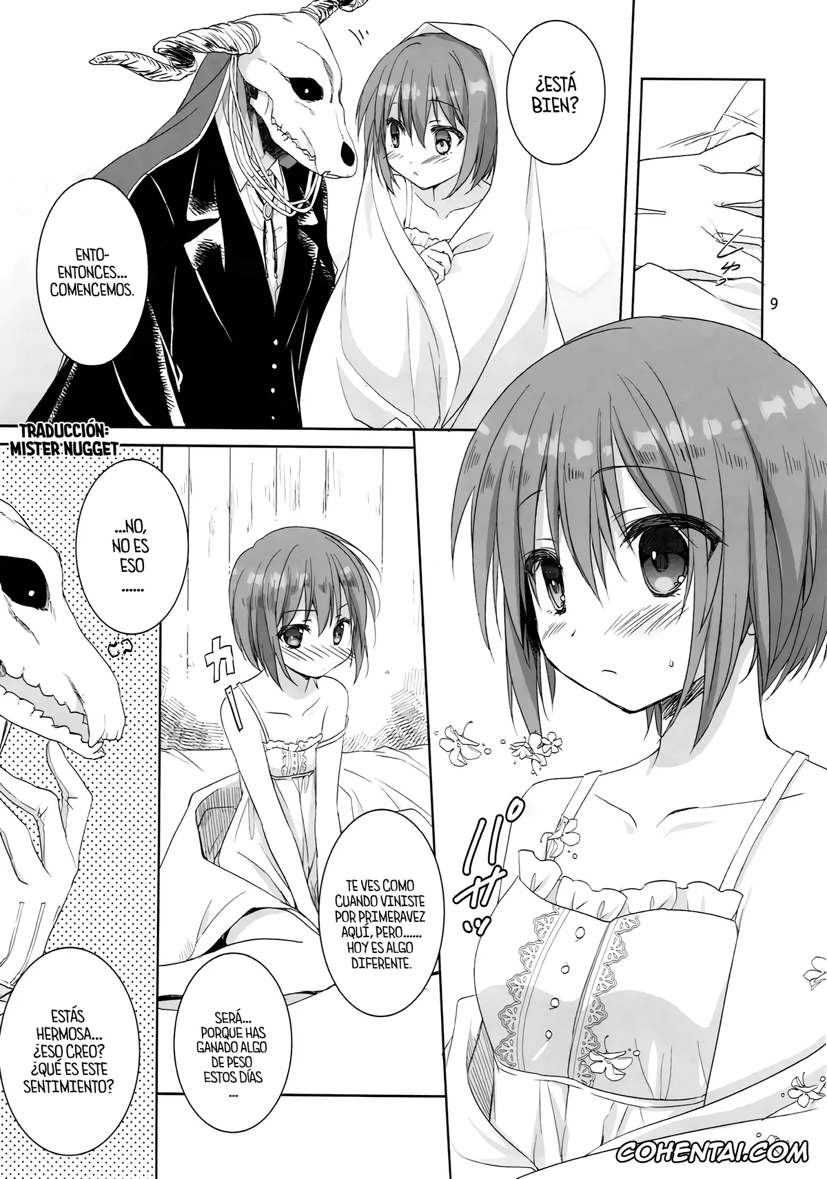 Mahoutsukai no Yome porno, Chise Hatori porno, Elias Ainsworth porno, Yoru no Aishishi (Mahoutsukai no Yome), pagina 8