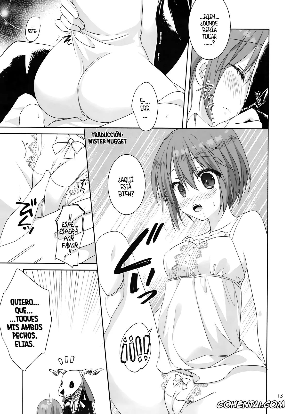 Mahoutsukai no Yome hentai, Chise Hatori hentai, Elias Ainsworth hentai, Yoru no Aishishi (Mahoutsukai no Yome), pagina 12