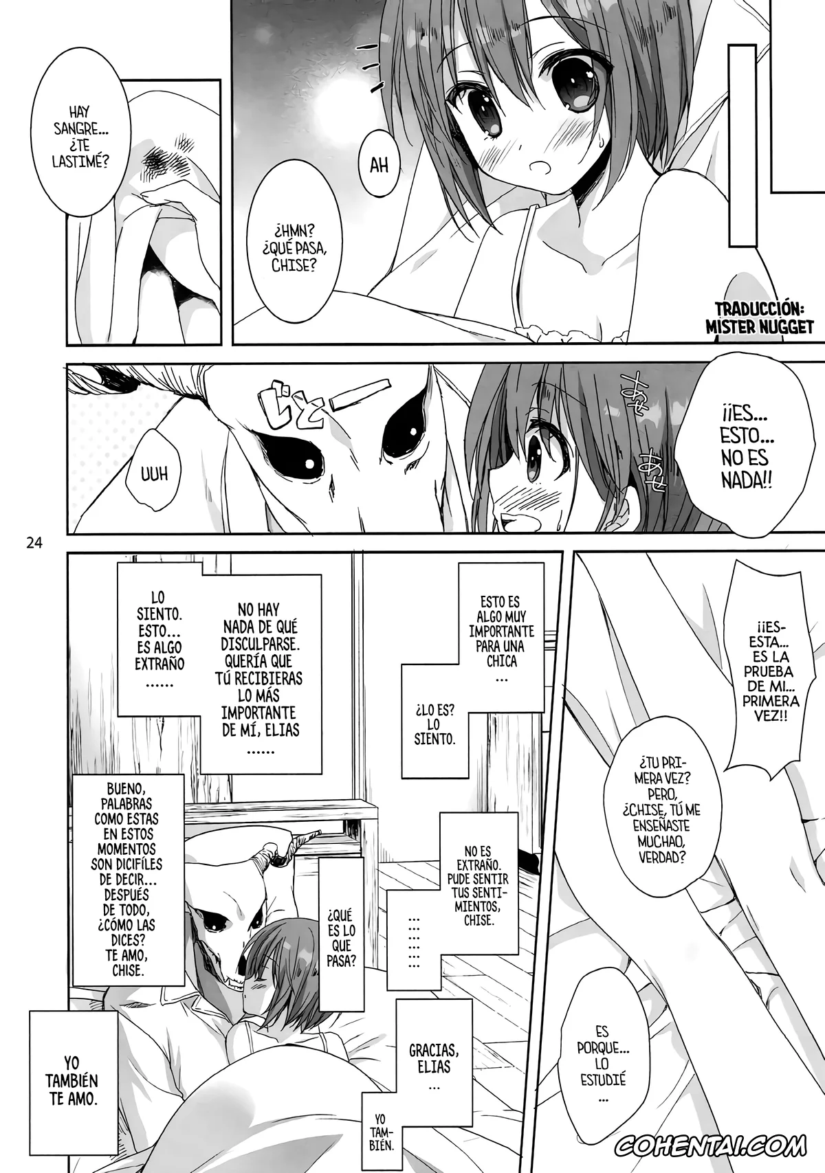 Mahoutsukai no Yome porno, Chise Hatori porno, Elias Ainsworth porno, Yoru no Aishishi (Mahoutsukai no Yome), pagina 23