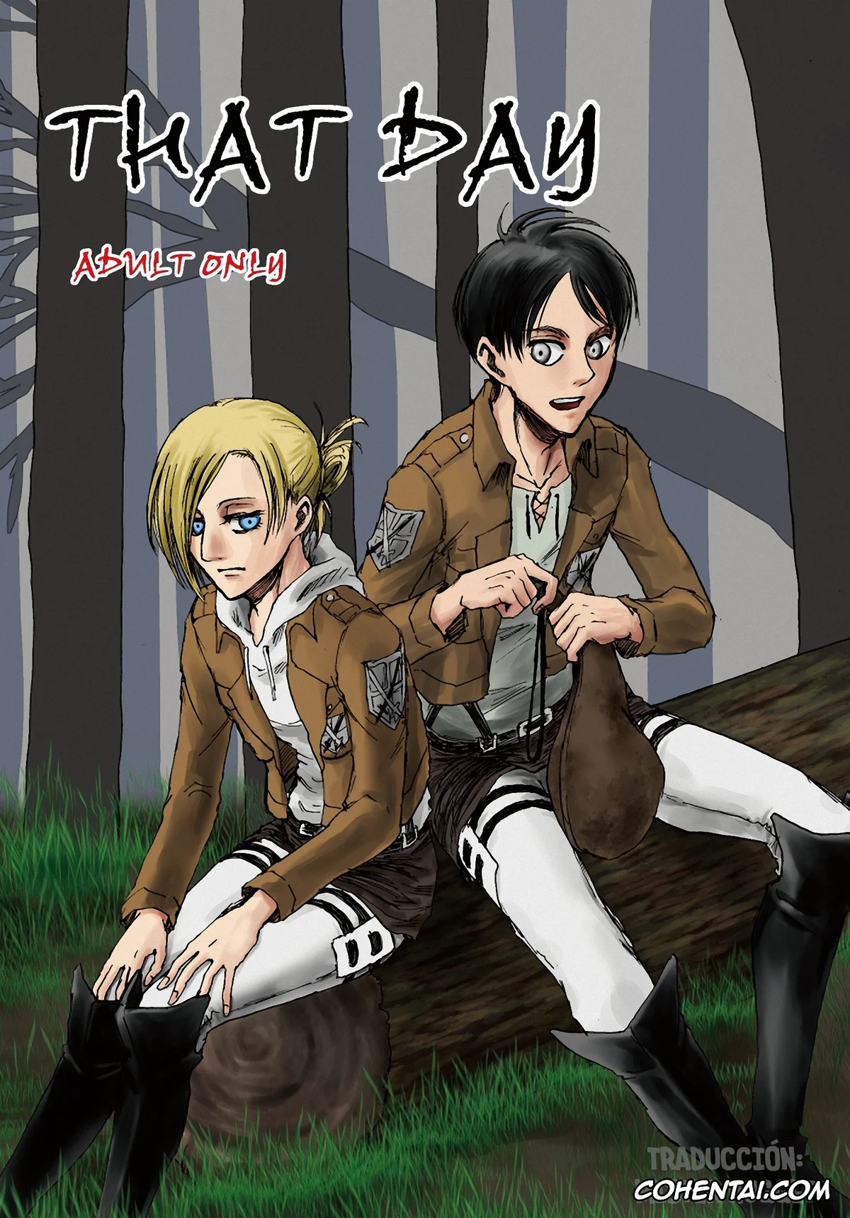 Shingeki No Kyojin | Attack On Titan xxx, Annie Leonhart xxx, Eren Jaeger xxx, That Day (Shingeki no Kyojin), pagina 1