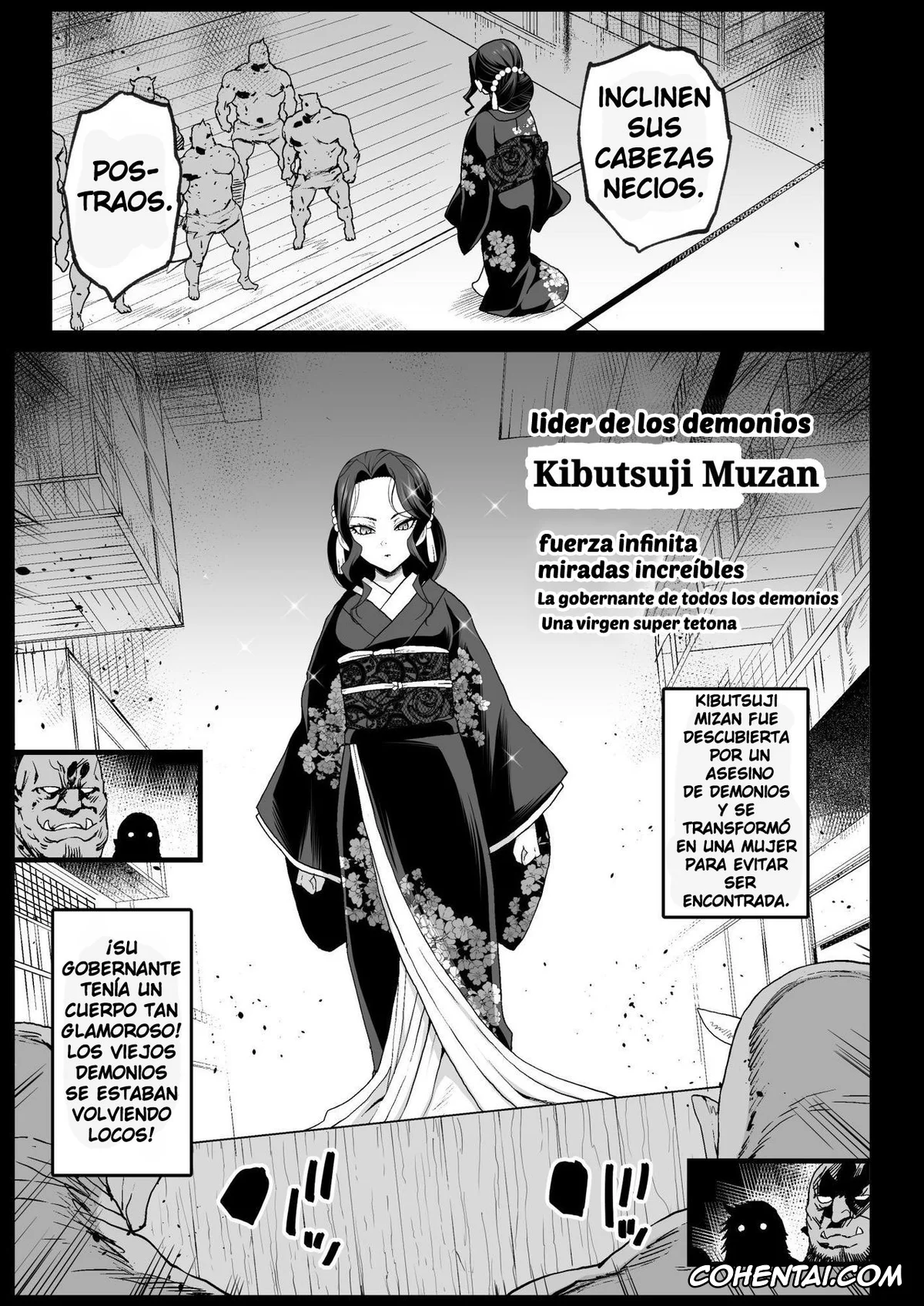Kimetsu No Yaiba | Demon Slayer porno, Mother Spider Demon porno, Muzan Kibutsuji porno, Older Sister Spider Demon porno, Susamaru porno, Mesu Ochi Onna Muzan-sama – RAPE OF DEMON SLAYER 4 (Kimetsu no Yaiba), pagina 5