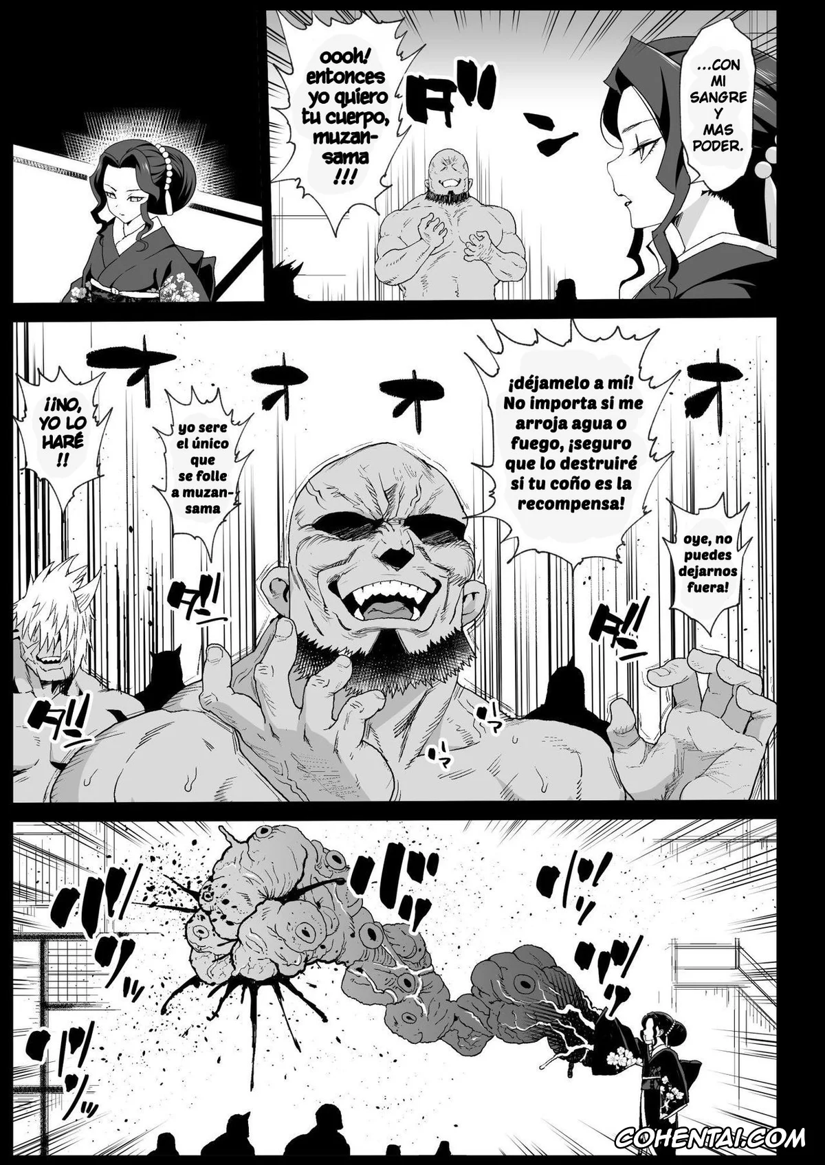 Kimetsu No Yaiba | Demon Slayer xxx, Mother Spider Demon xxx, Muzan Kibutsuji xxx, Older Sister Spider Demon xxx, Susamaru xxx, Mesu Ochi Onna Muzan-sama – RAPE OF DEMON SLAYER 4 (Kimetsu no Yaiba), pagina 7