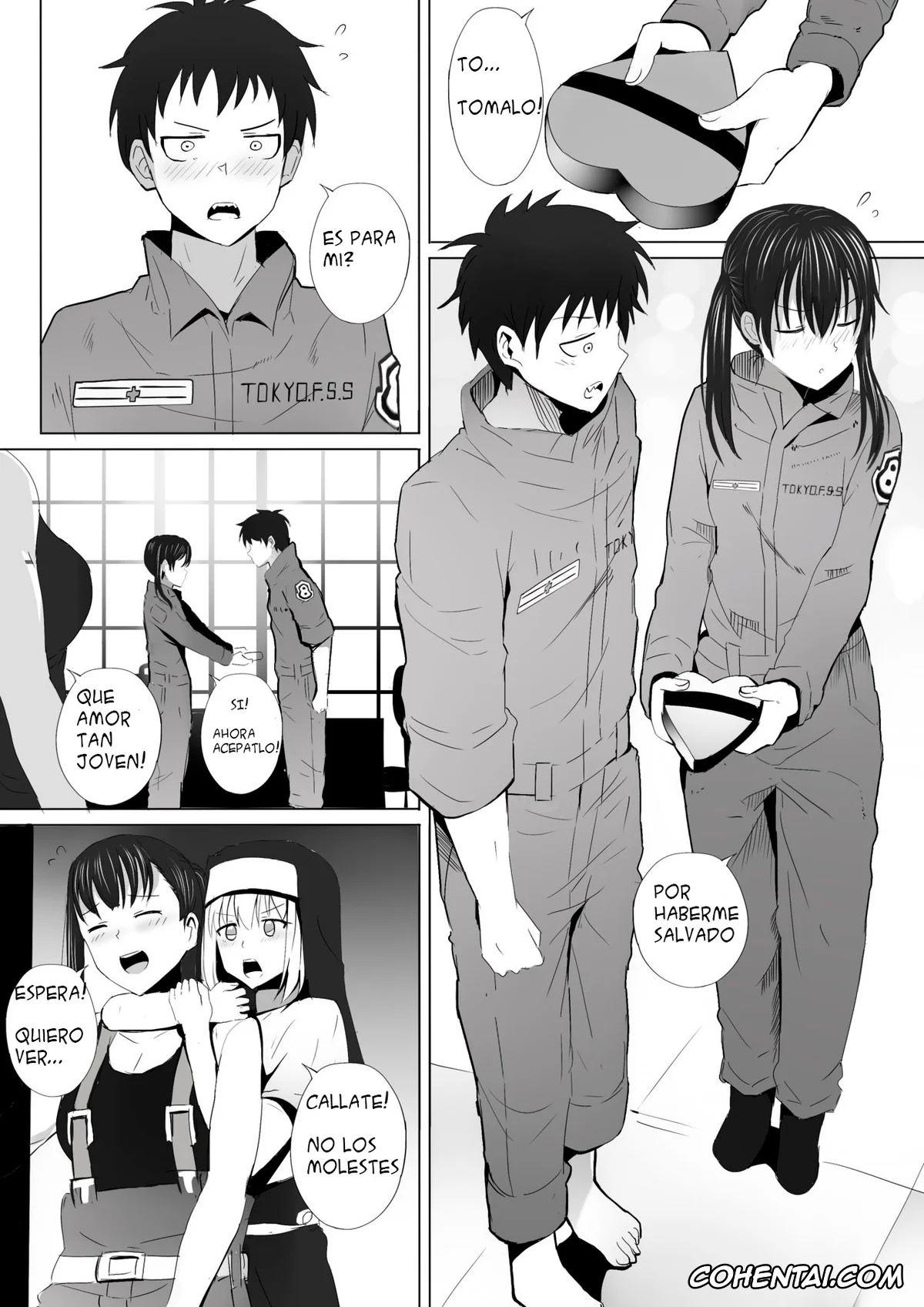 Enen No Shouboutai | Fire Force hentai, Maki Oze hentai, Shinra Kusakabe hentai, Takehisa Hinawa hentai, Tamaki Kotatsu hentai, Honoo Neko no Ongaeshi + SP (Enen no Shouboutai), pagina 3