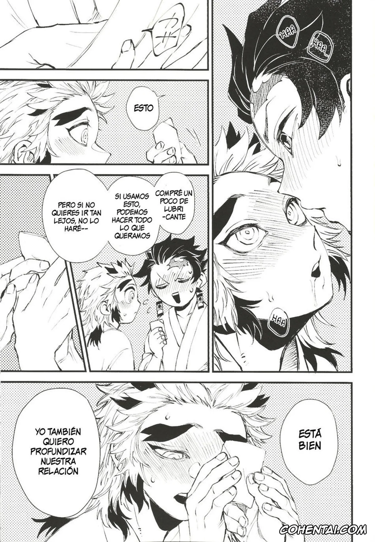 Kimetsu No Yaiba | Demon Slayer porno, Senjuro Rengoku porno, Tanjirou Kamado porno, Soujuku na Koi Gokoro (Kimetsu no Yaiba), pagina 14