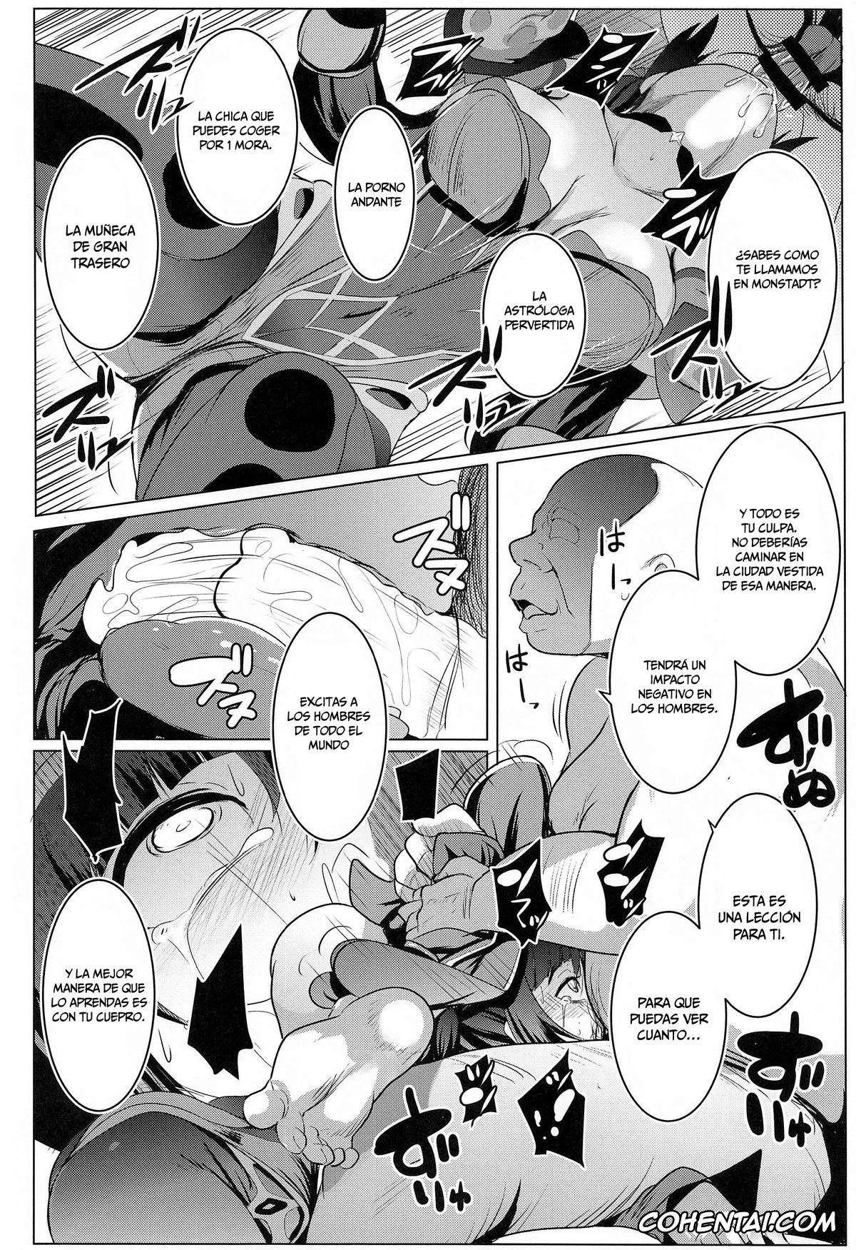 Genshin Impact hentai, Mona Megistus hentai, MONA-OCHI (Genshin Impact), pagina 12