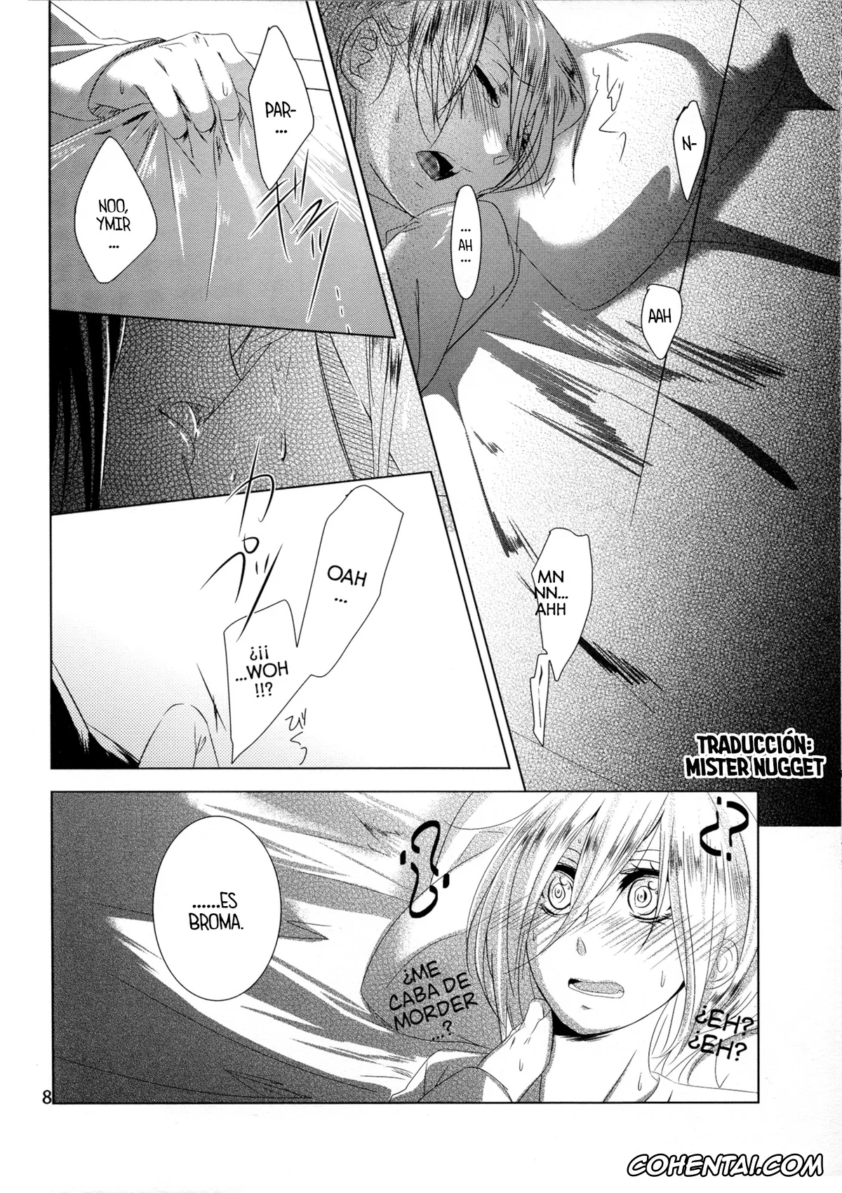 Shingeki No Kyojin | Attack On Titan xxx, Krista Lenz xxx, Ymir xxx, Taisetsu Dakara. (Shingeki no Kyojin), pagina 10