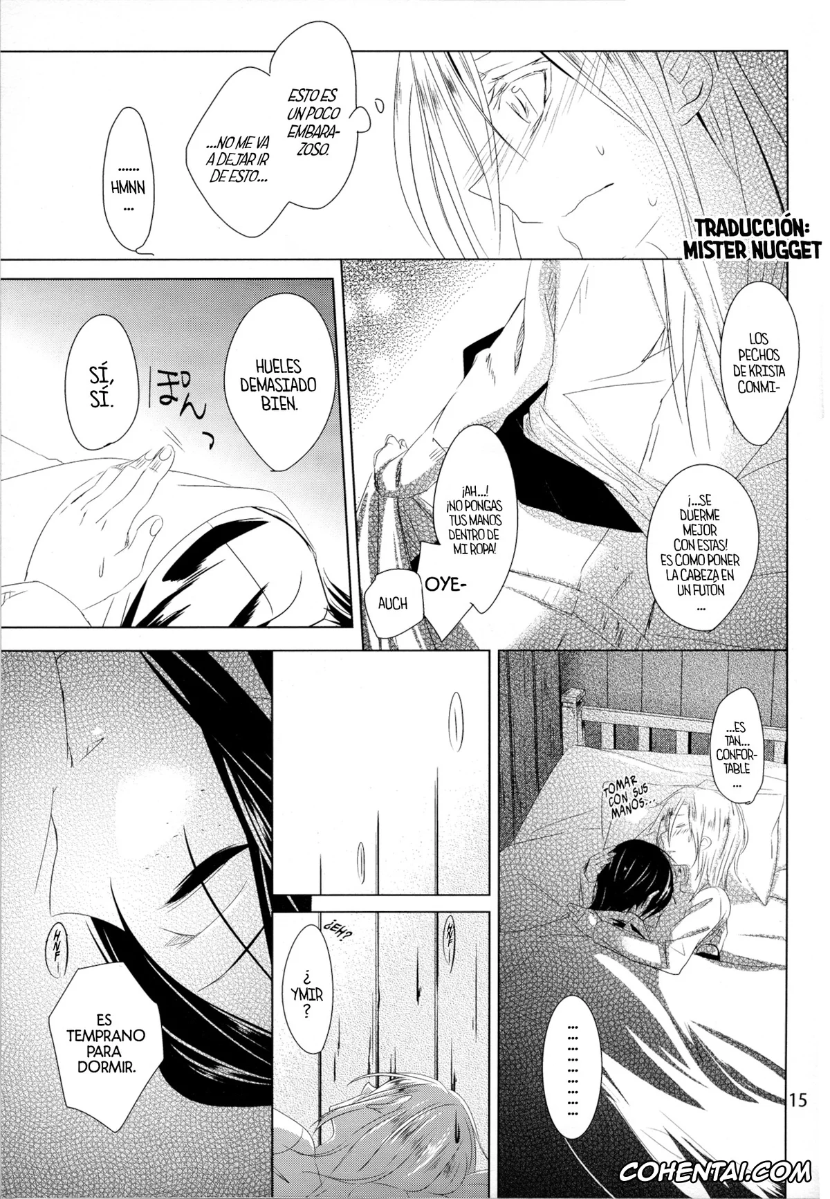 Shingeki No Kyojin | Attack On Titan porno, Krista Lenz porno, Ymir porno, Taisetsu Dakara. (Shingeki no Kyojin), pagina 17