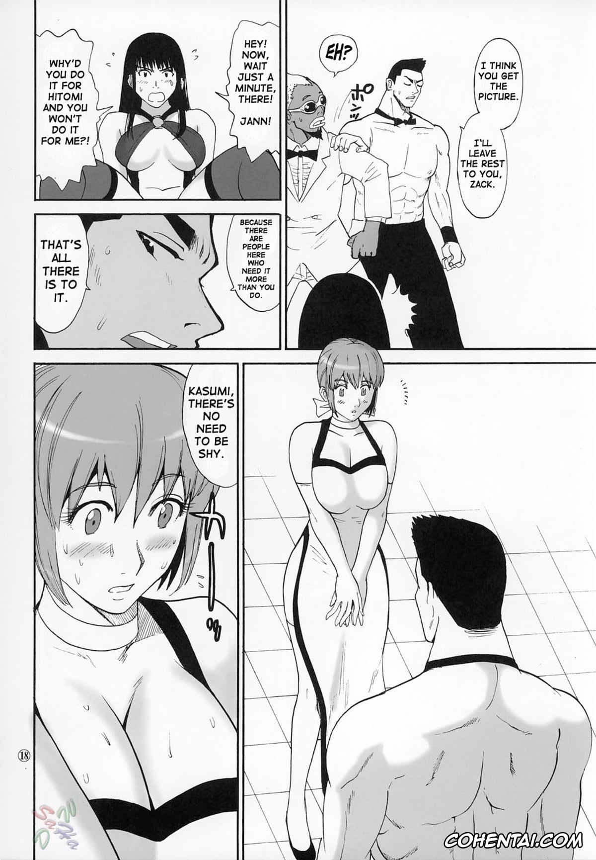 Dead or Alive porno, Ayane porno, Christie porno, Hitomi porno, Jann Lee porno, Kasumi porno, Lei Fang porno, Tina Armstrong porno, Zack porno, Cricket (Dead or Alive Xtreme Beach Volleyball), pagina 17