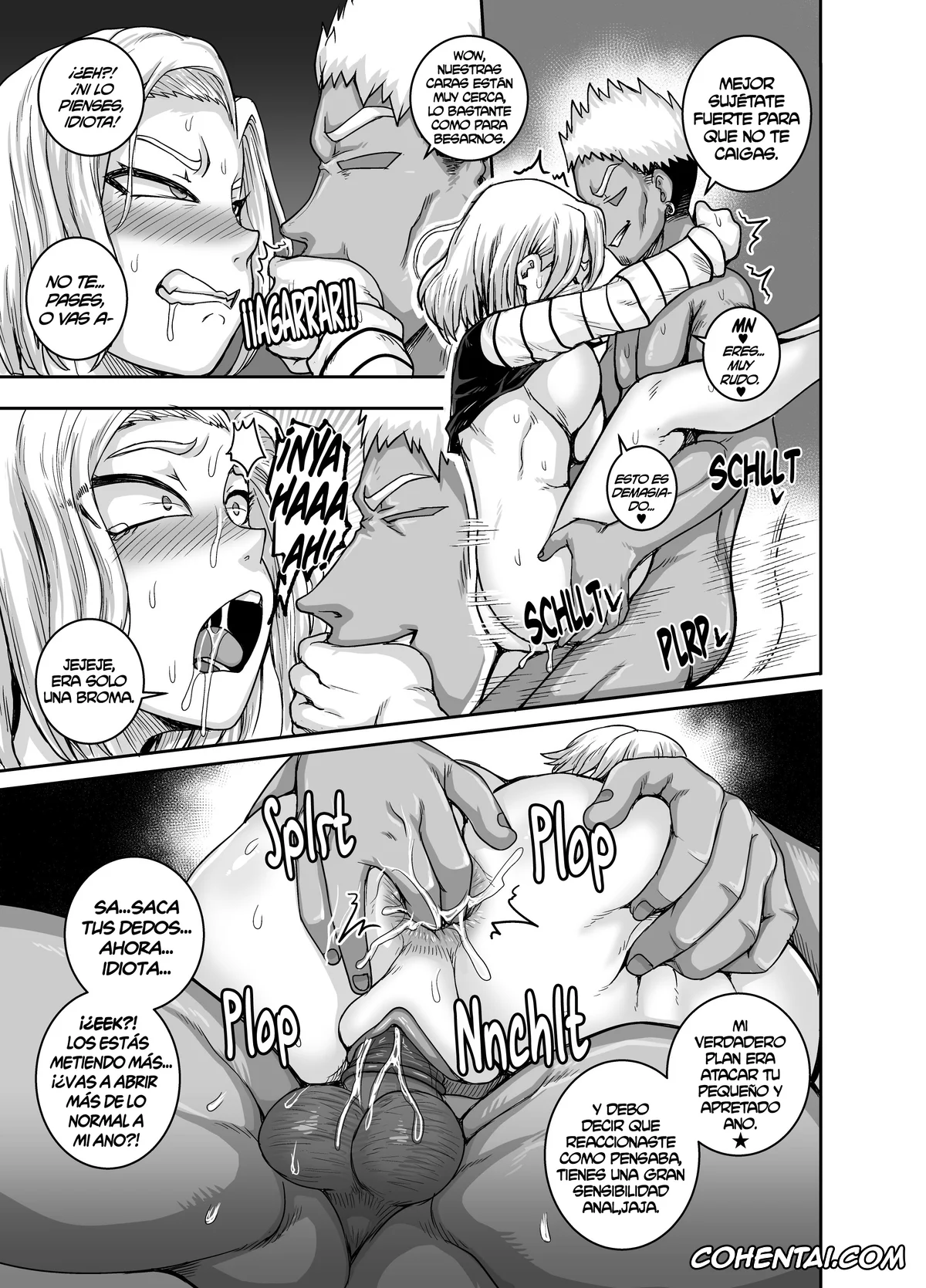Dragon Ball Z xxx, Android 18 xxx, Seiyoku ni Katenai「Jinzouningen」Onna (Dragon Ball Z), pagina 16