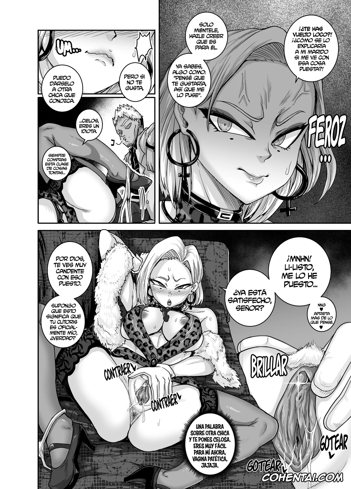 Dragon Ball Z porno, Android 18 porno, Seiyoku ni Katenai「Jinzouningen」Onna (Dragon Ball Z), pagina 23