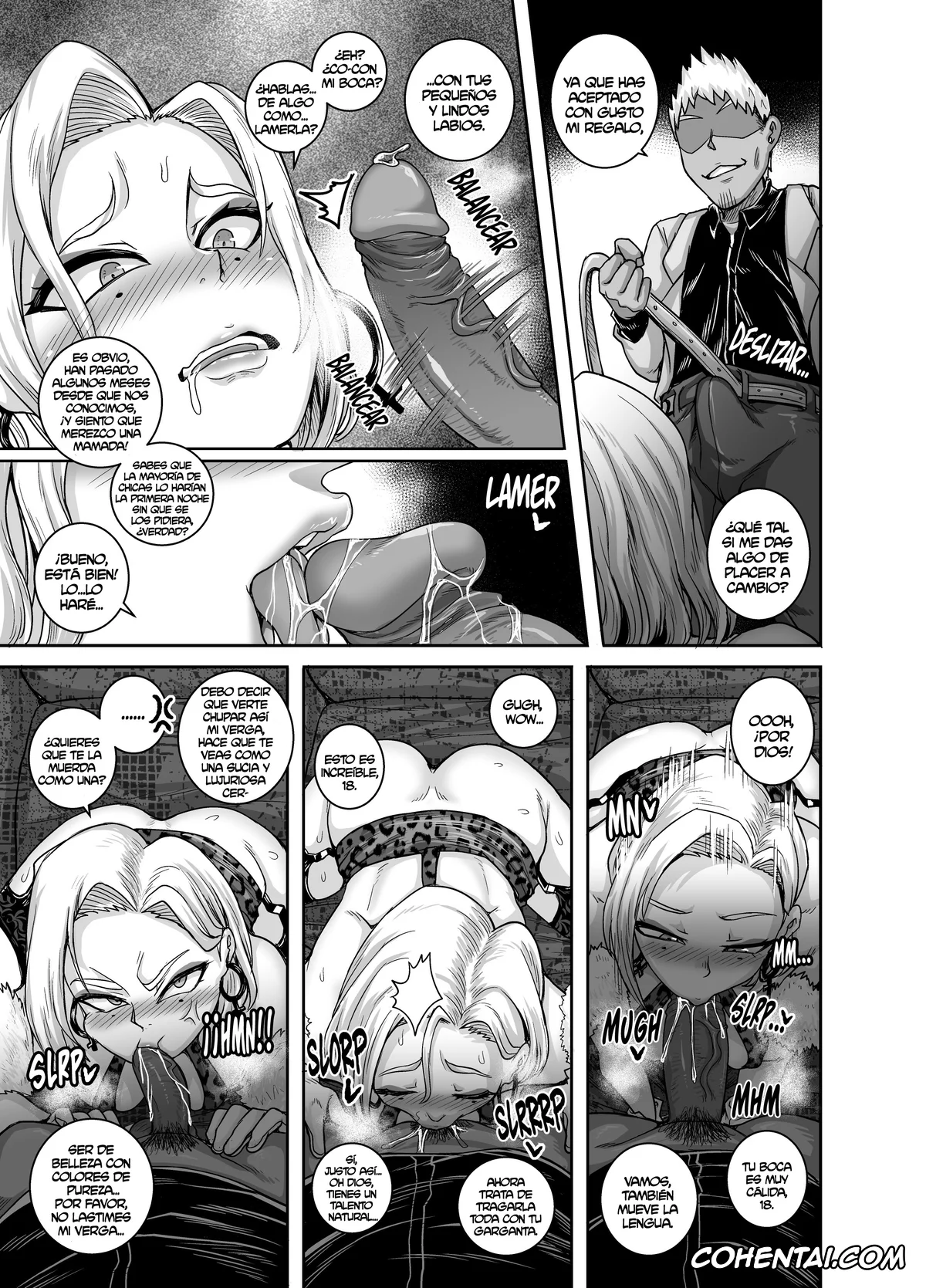 Dragon Ball Z hentai, Android 18 hentai, Seiyoku ni Katenai「Jinzouningen」Onna (Dragon Ball Z), pagina 24