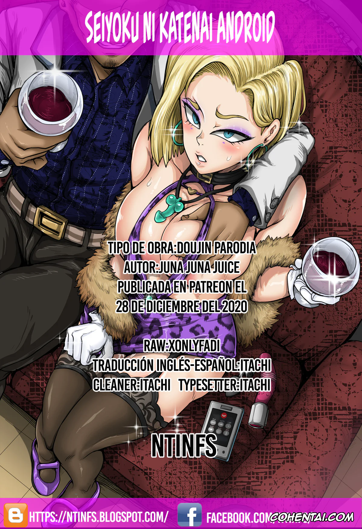 Dragon Ball Z hentai, Android 18 hentai, Seiyoku ni Katenai「Jinzouningen」Onna (Dragon Ball Z), pagina 45