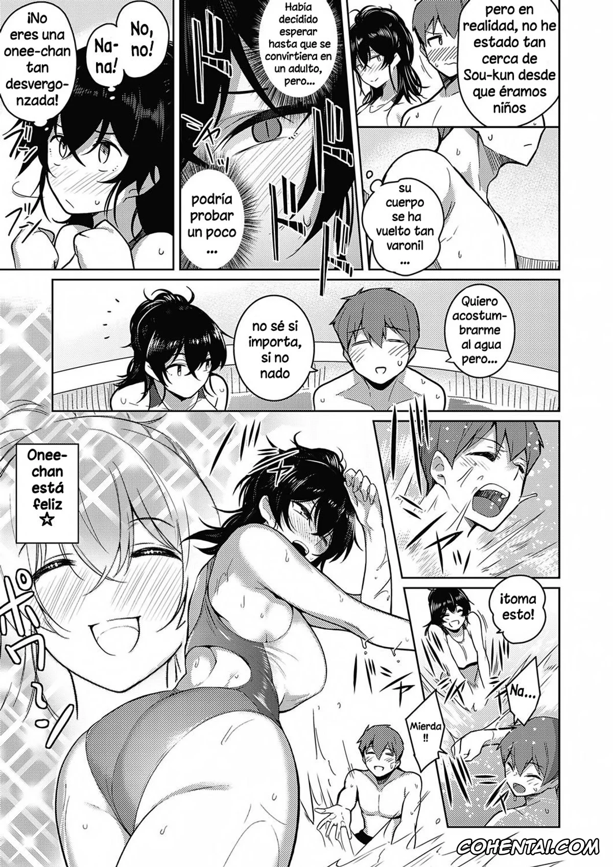 Revistas porno, COMIC ExE porno, Onee-chan wa Shinpaishou (COMIC ExE 26), pagina 5