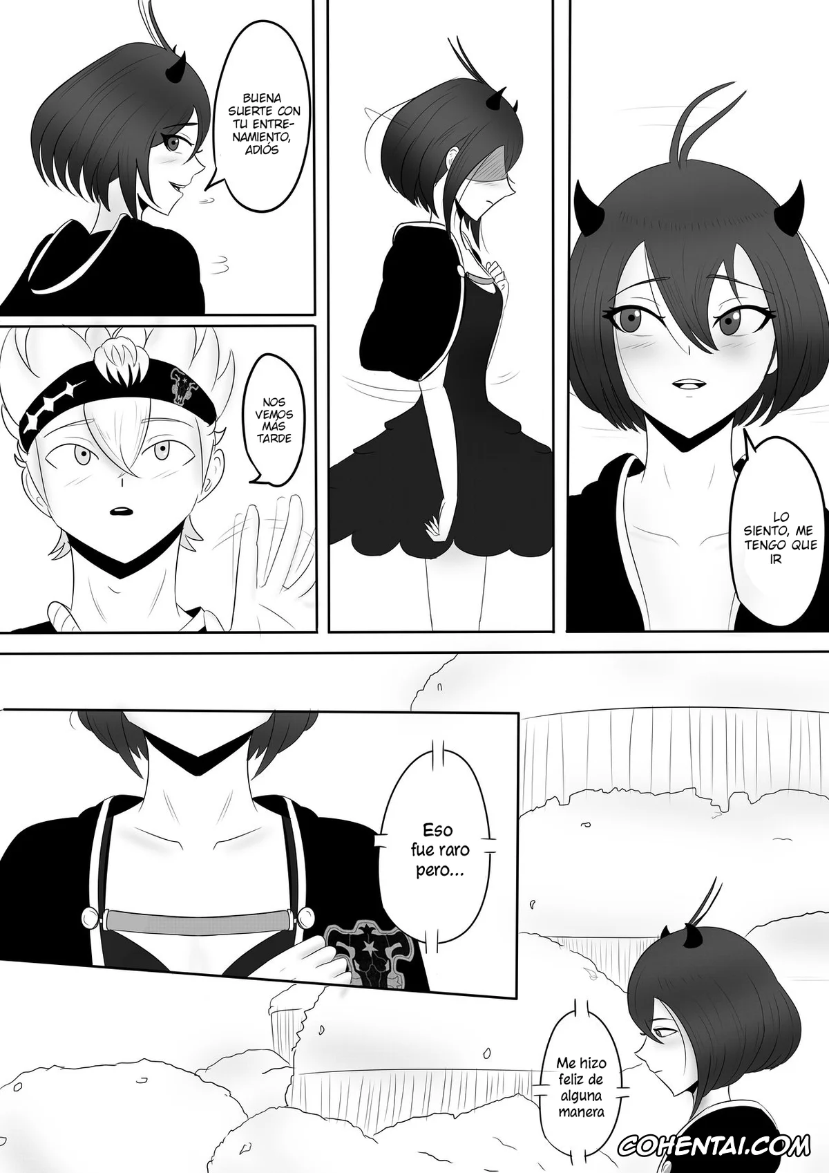 Black Clover porno, Asta porno, Secre Swallowtail porno, Nuestro secreto (Black Clover), pagina 5