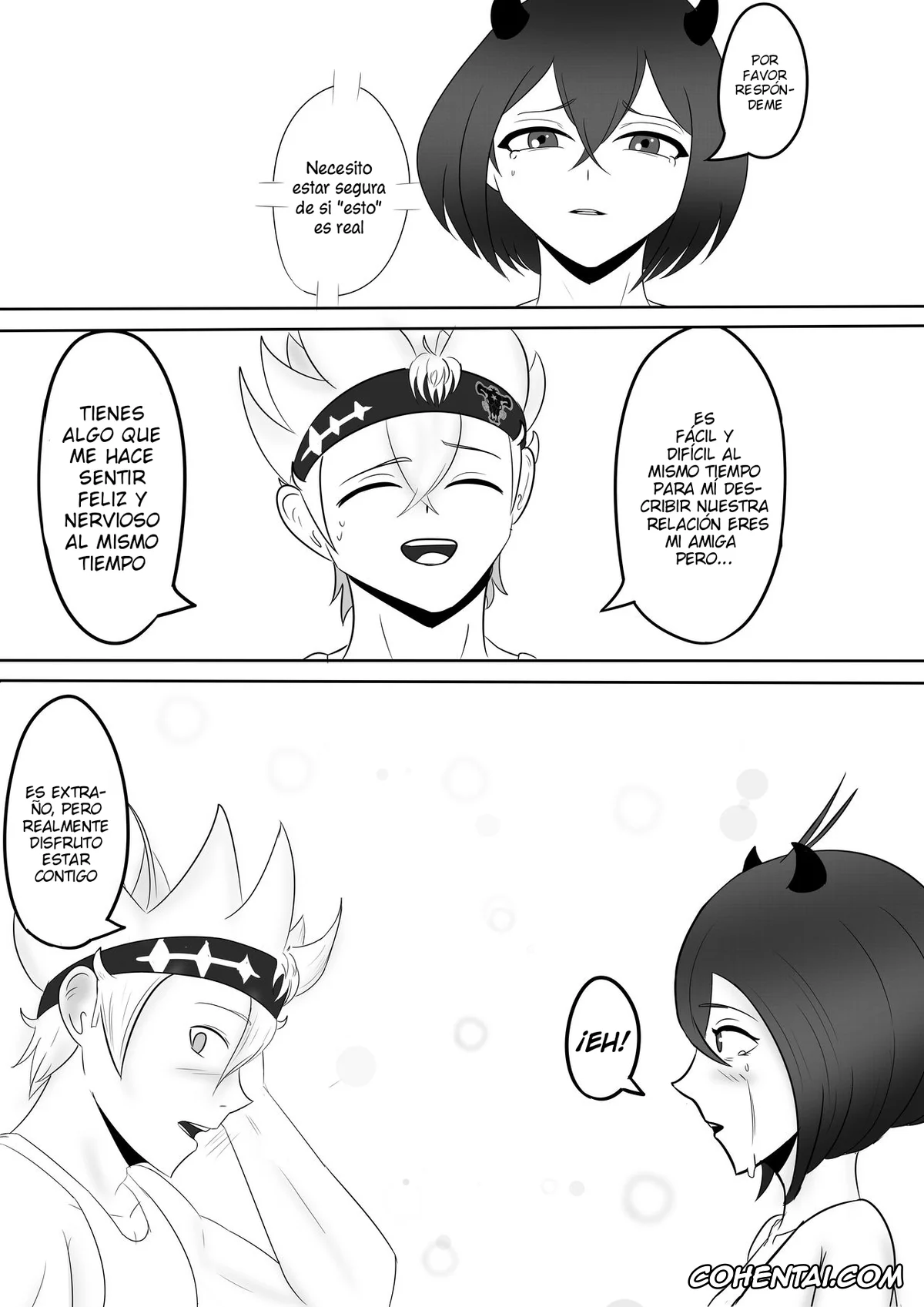 Black Clover porno, Asta porno, Secre Swallowtail porno, Nuestro secreto (Black Clover), pagina 8