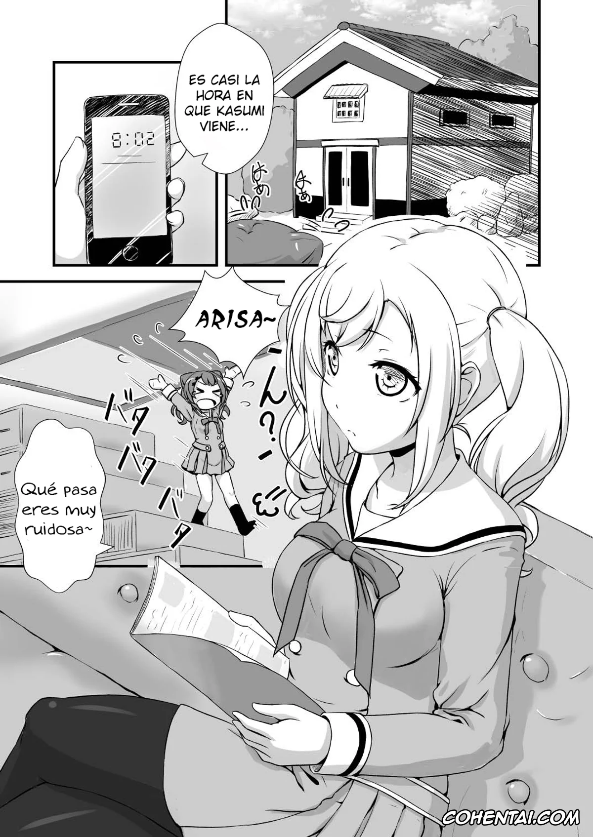 BanG Dream! hentai, Arisa Ichigaya hentai, Kasumi Toyama hentai, Chomamama! (BanG Dream!), pagina 3
