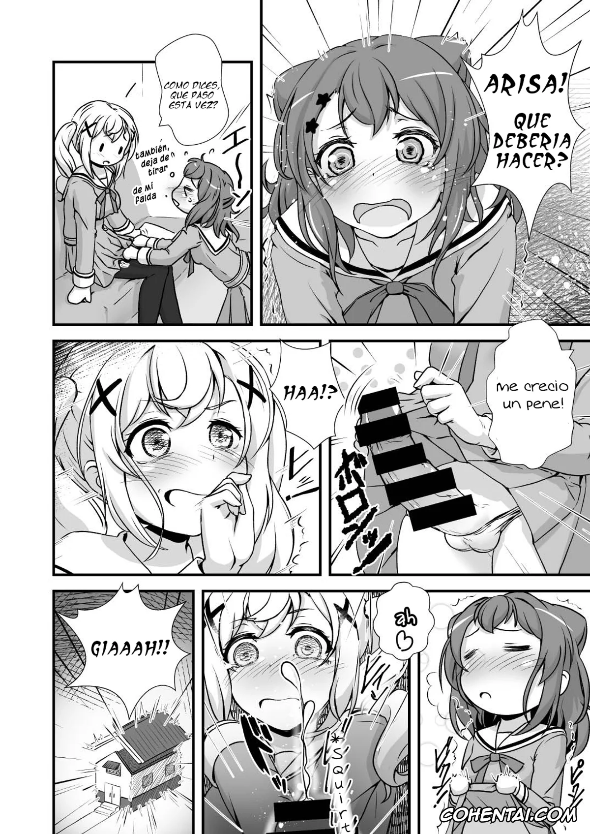 BanG Dream! xxx, Arisa Ichigaya xxx, Kasumi Toyama xxx, Chomamama! (BanG Dream!), pagina 4