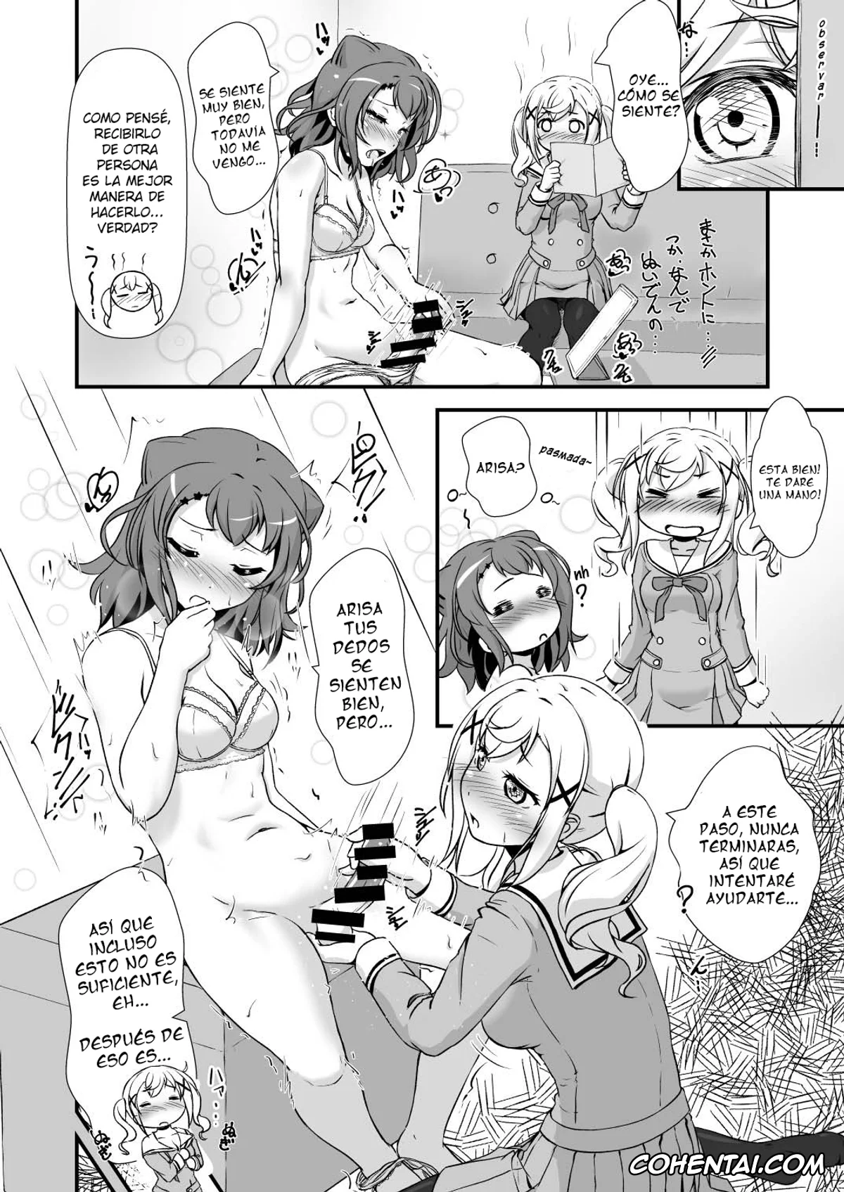 BanG Dream! porno, Arisa Ichigaya porno, Kasumi Toyama porno, Chomamama! (BanG Dream!), pagina 8
