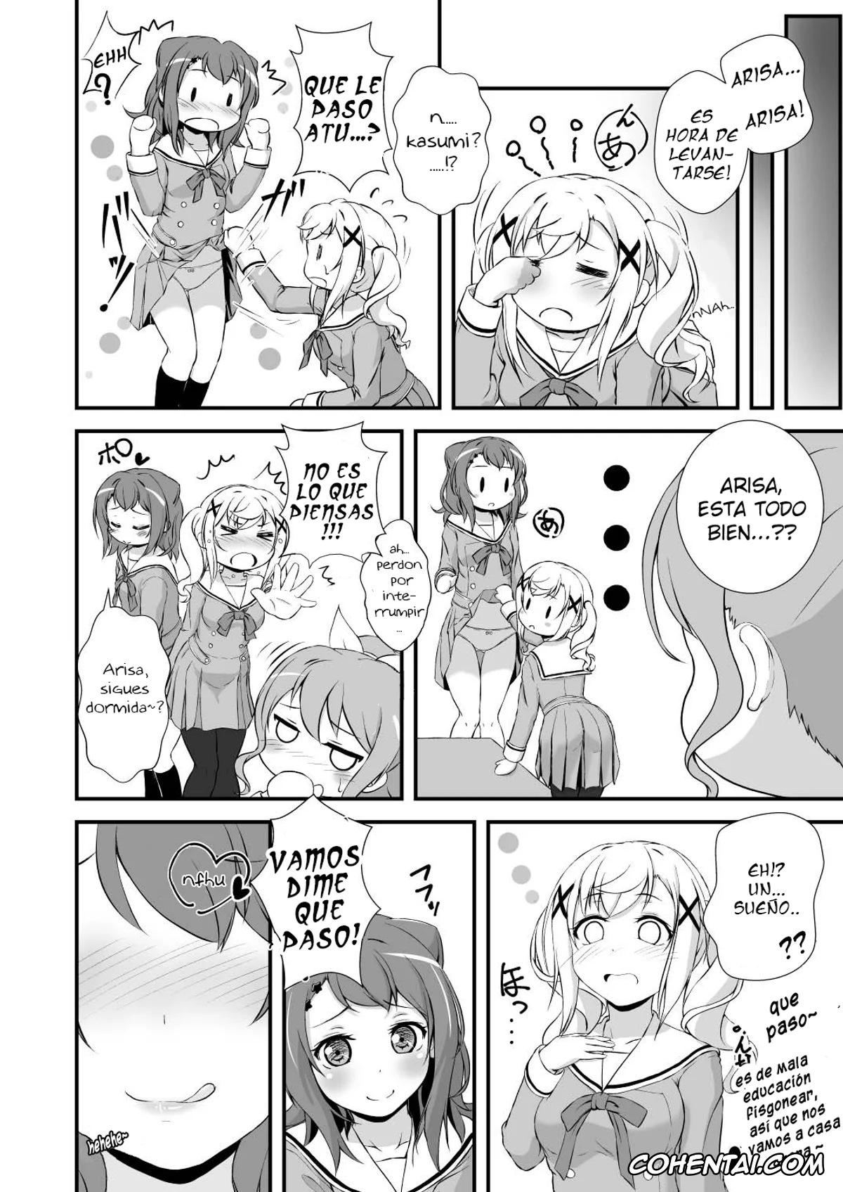 BanG Dream! porno, Arisa Ichigaya porno, Kasumi Toyama porno, Chomamama! (BanG Dream!), pagina 20
