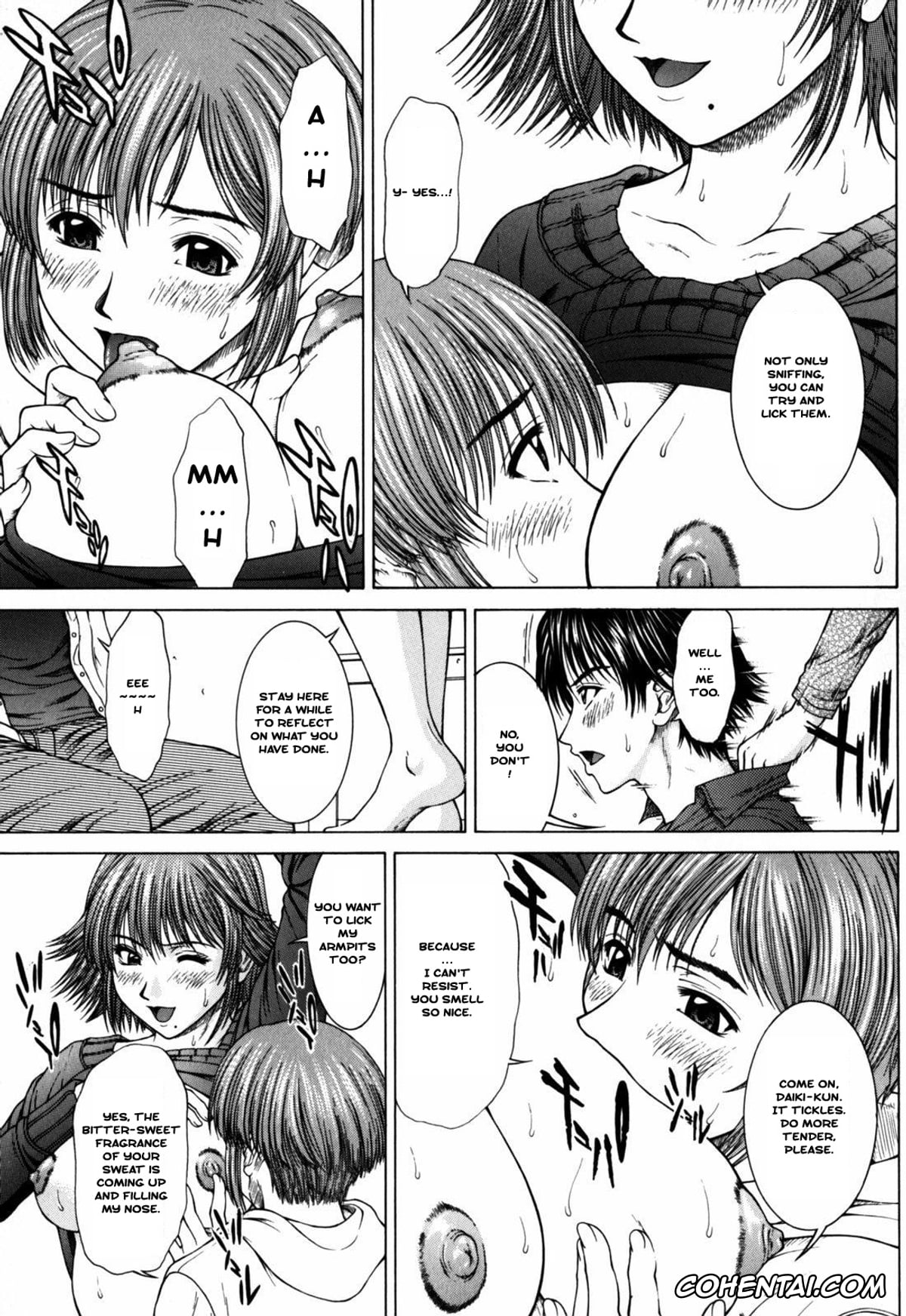 Original hentai, Kumikyoku II (Incest), pagina 9