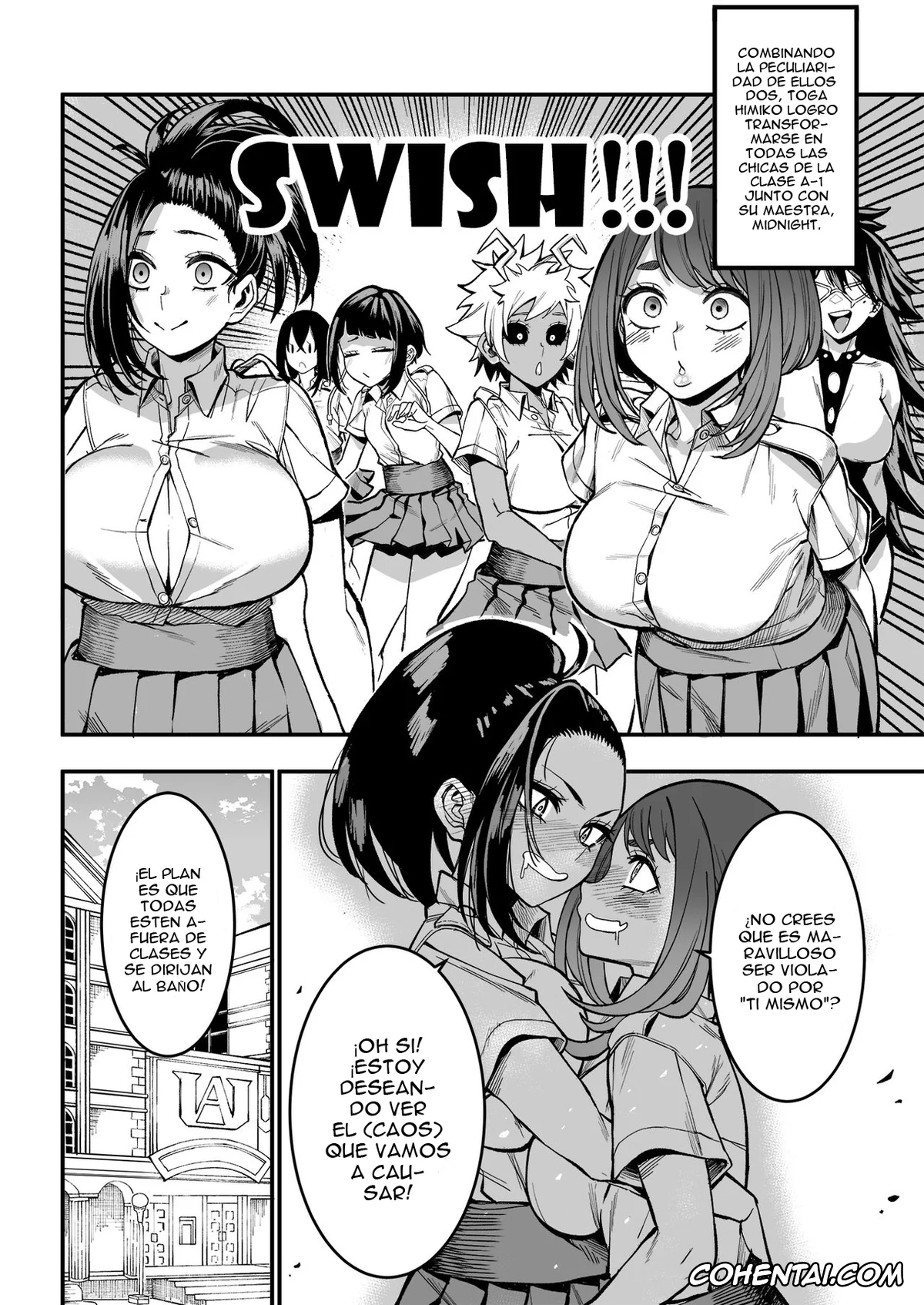 My Hero Academia | Boku No Hero Academia porno, Himiko Toga porno, Kyoka Jiro porno, Mina Ashido porno, Momo Yaoyorozu porno, Nemuri Kayama porno, Ochako Uraraka porno, Selfcest in the Academy (Boku no Hero Academia), pagina 5